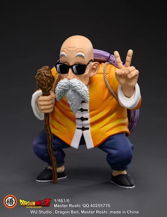 PRE-ORDER WU Studio - Dragon Ball Master Roshi 1/4 & 1/6 Statue(GK)