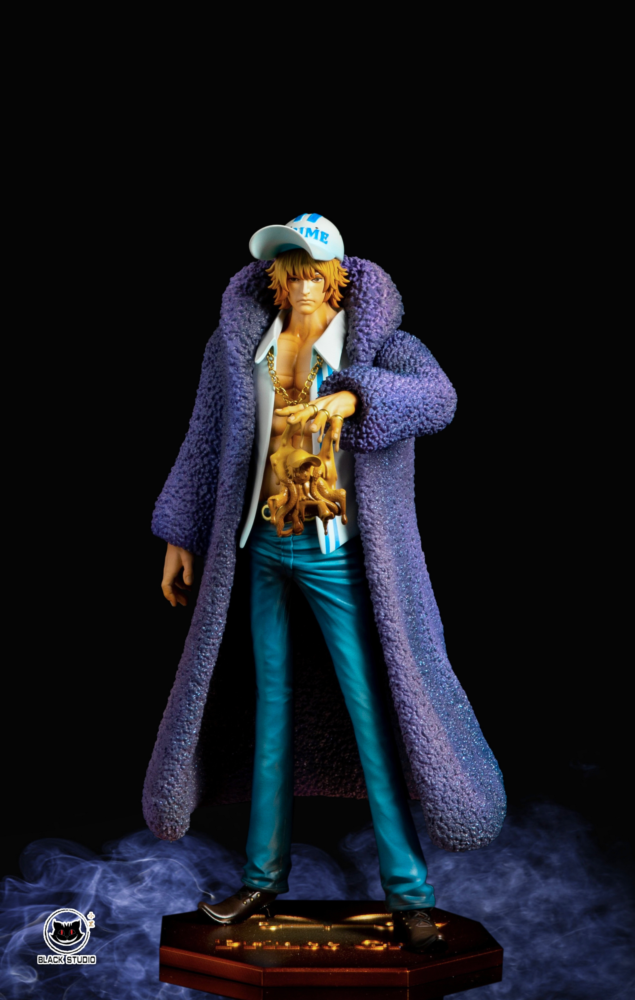 PRE-ORDER Black studio - One piece - Sword Marine Peacock & Prince Grus Statue(GK)