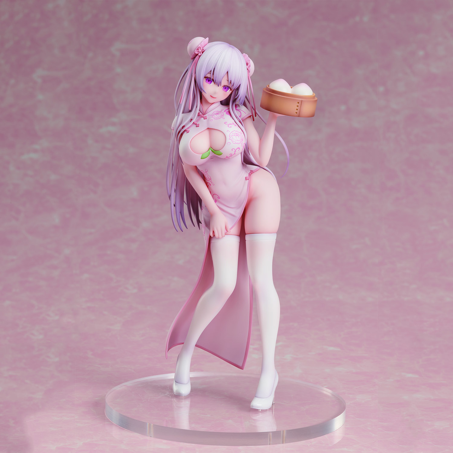 PRE-ORDER Union Creative Studio - Original Peach Bun Girl (4589642714521) Statue(GK) (Adult 18+)