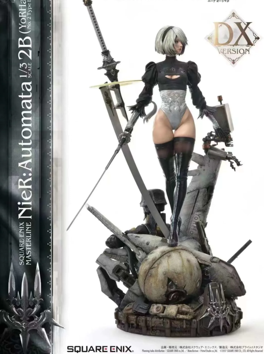 PRE-ORDER Prime 1 Studio - Nier: Automata 2B (Yorha No. 2 Type B) (Licensed) 1/3 Statue(GK)(Adult 18+