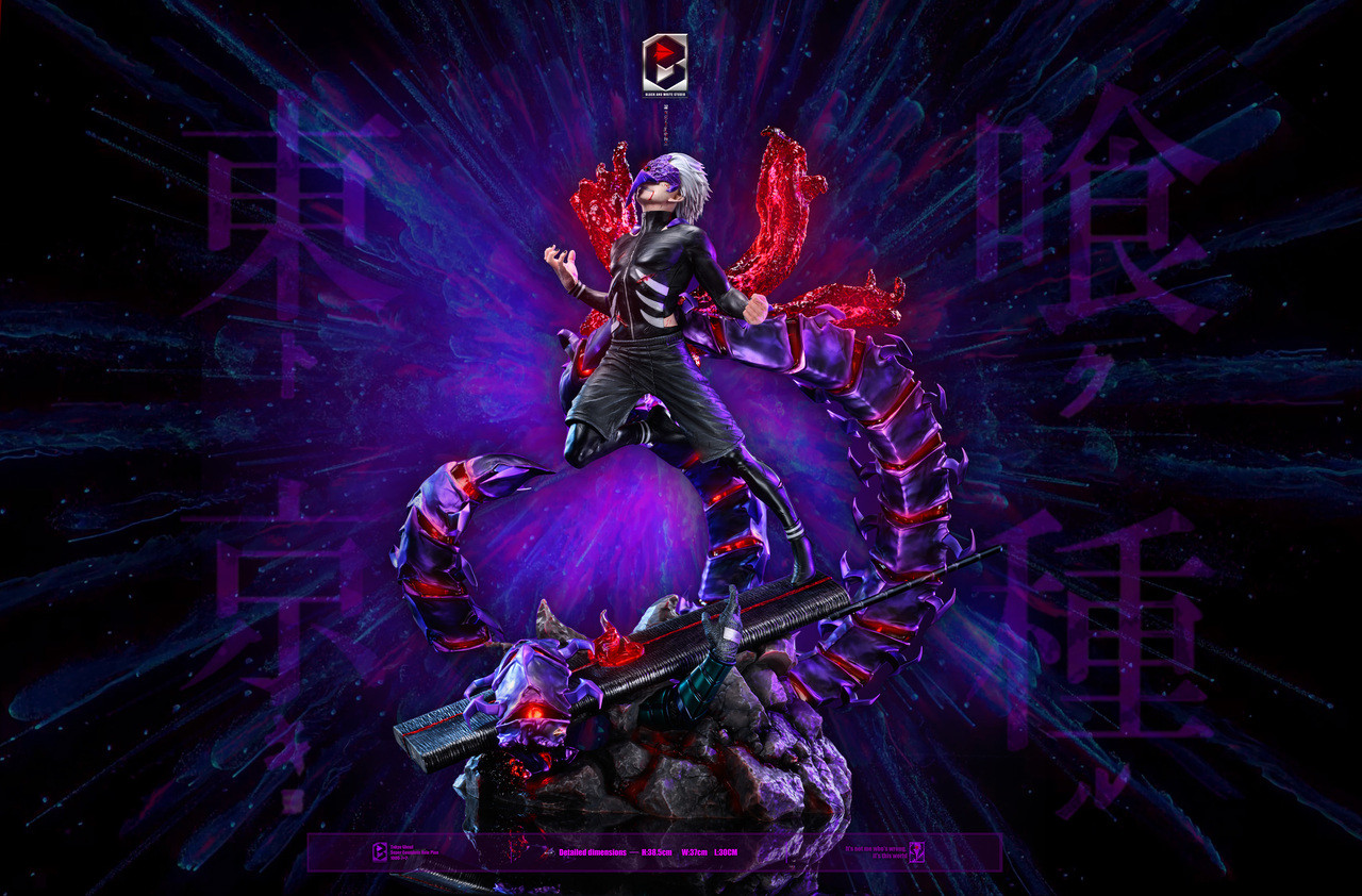 PRE-ORDER BW Studio - Tokyo Ghoul - Kaneki Ken 2.0 with LED 1/6 Statue(GK)