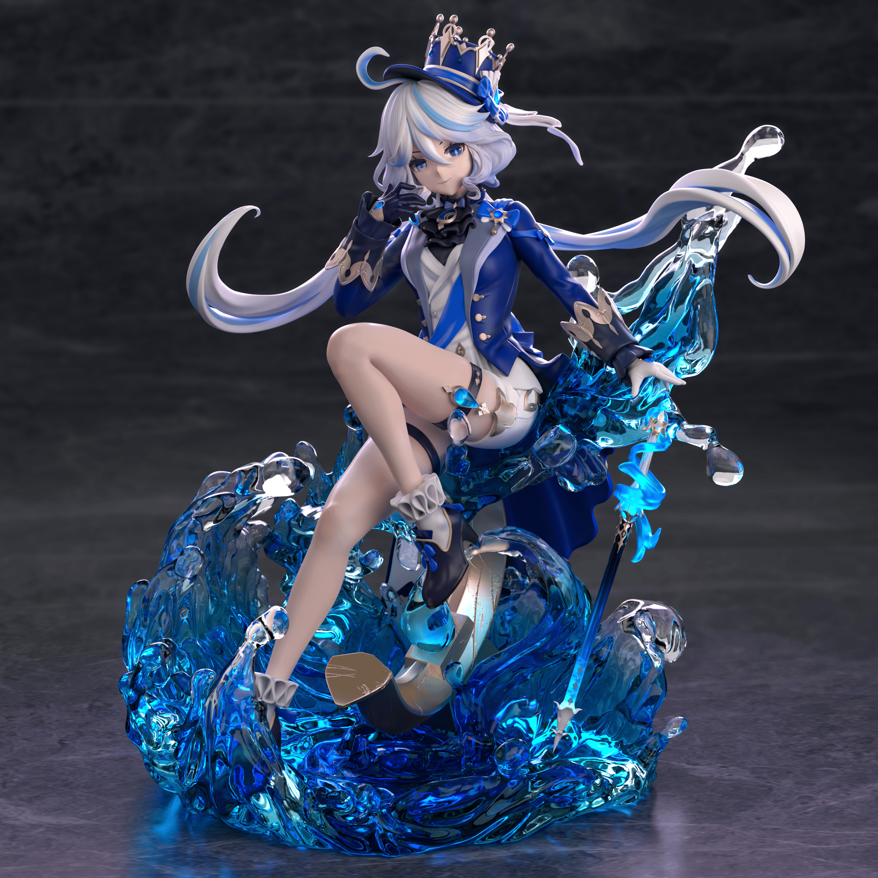PRE-ORDER MiYin Studio - Genshin Impact Furina 1/6 Statue(GK) (Adult 18+)