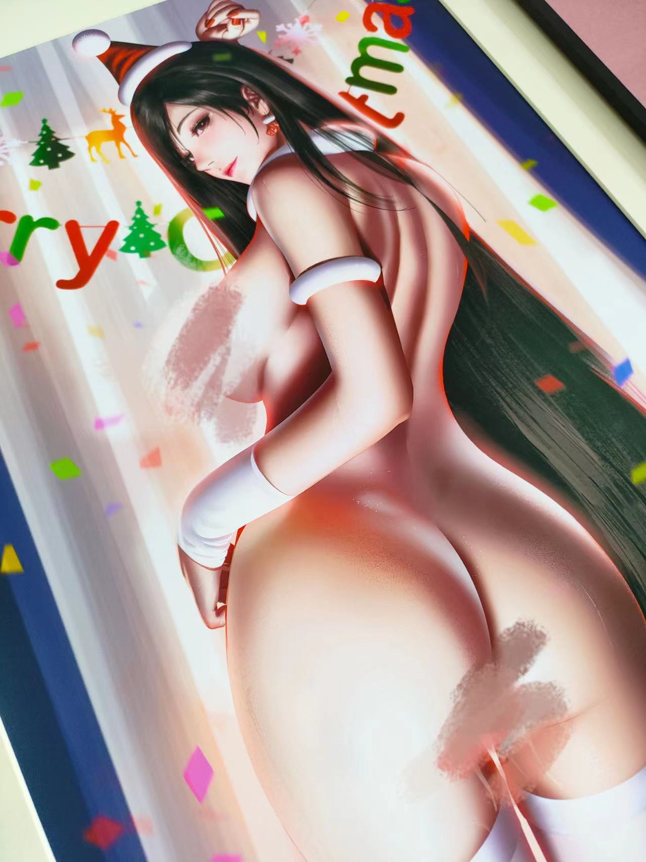 IN-STOCK GKMJZ Studio - Final Fantasy- Decorative Painting of Christmas Tifa Scene Paint (Adult 18+)