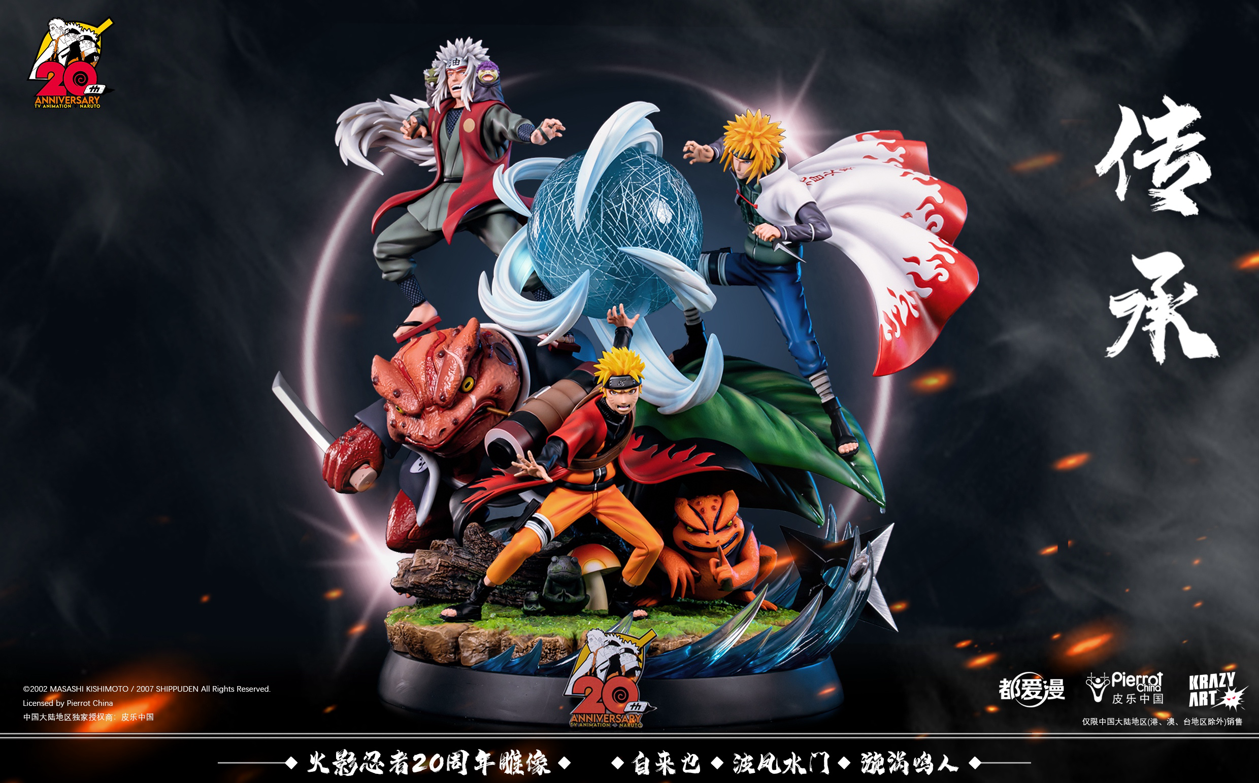 PRE-ORDER Krazy Art Studio - Naruto - inheritance Licensed 1/6 Statue(GK)
