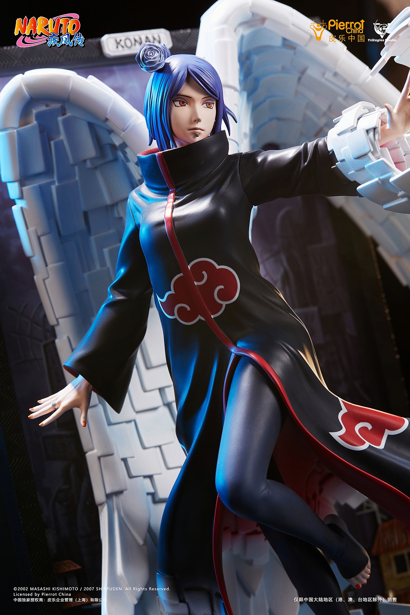 PRE-ORDER TriEagles Studio - Naruto Konan & Pain (Licensed) 1/6 Statue(GK)