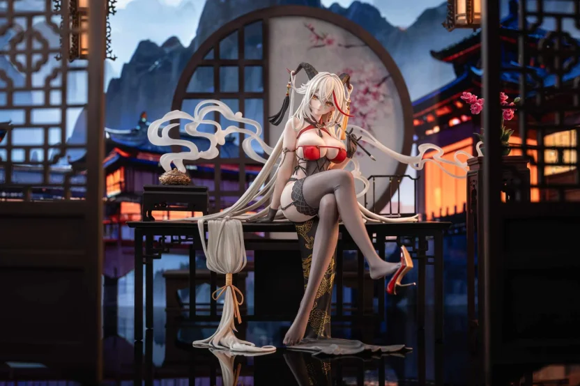 AniGame Studio - Azur Lane -Golden Dragon Among Auspicious Clouds Ver. KMS Ägir- 1/6 Statue(GK)(Adult 18+)