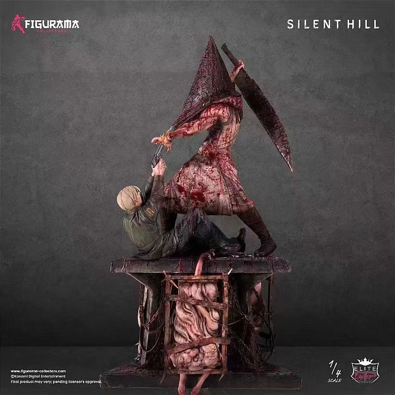 PRE-ORDER Figurama Collectors - Red Pyramid Head VS James Sunderland Statue (GK)