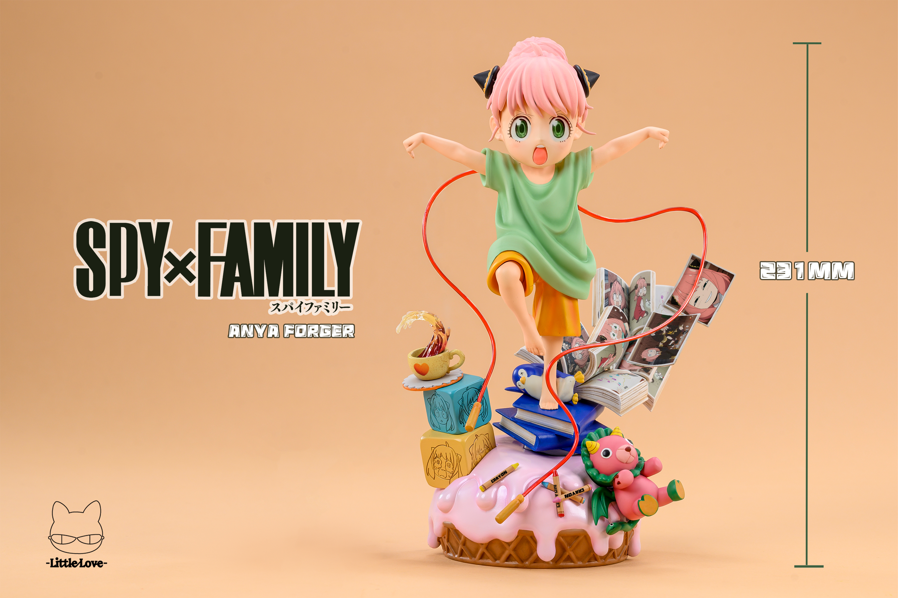 PRE-ORDER 1/6 Scale Practice Anya Forger-SPY X FAMILY-Little Love Studio Statue (GK)