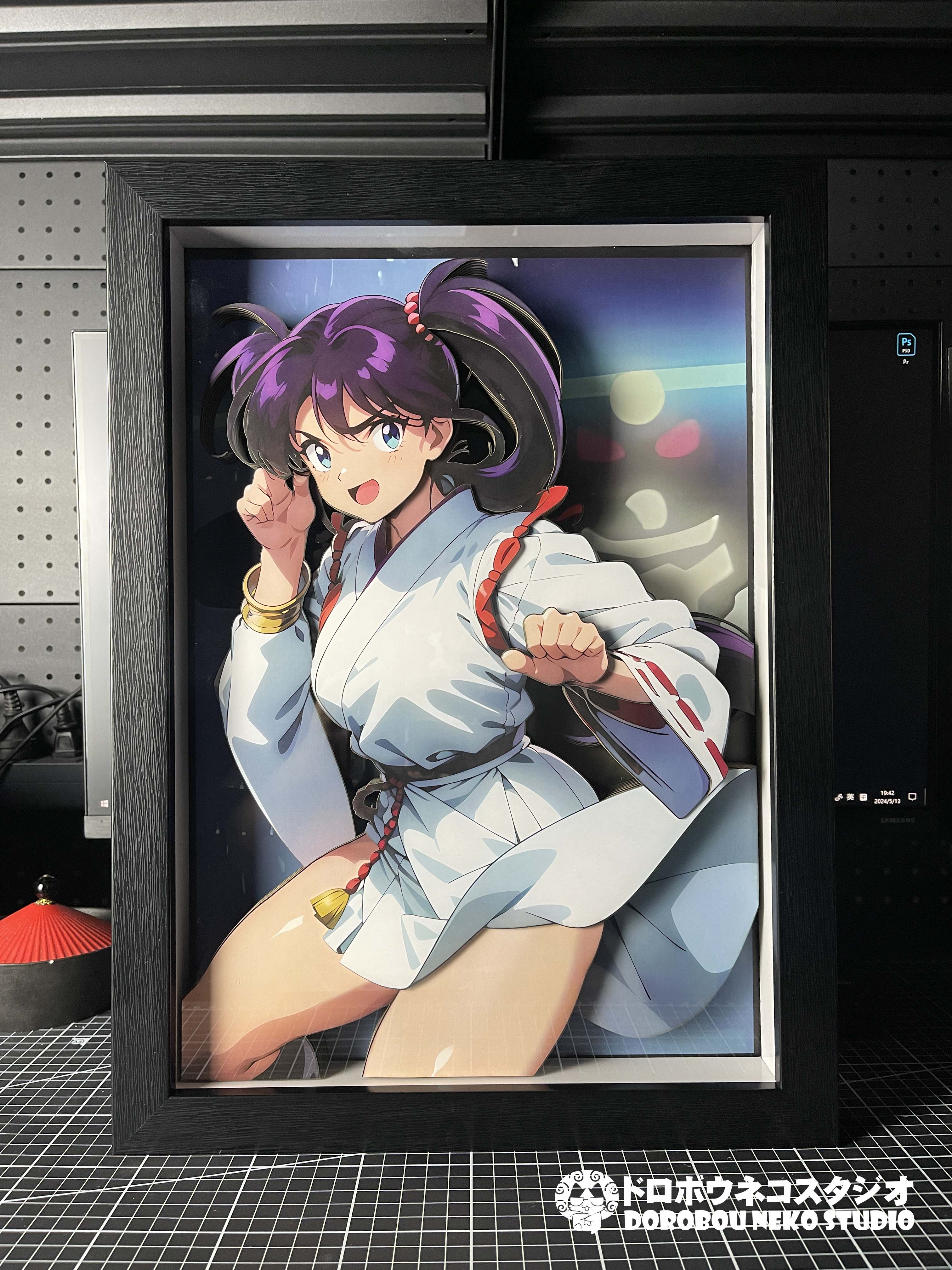Dorobou Neko Studio - Kishin Douji ZENKI - DSMG-068 Decorative Painting of えんのちあき- Scene (Adult 18+)