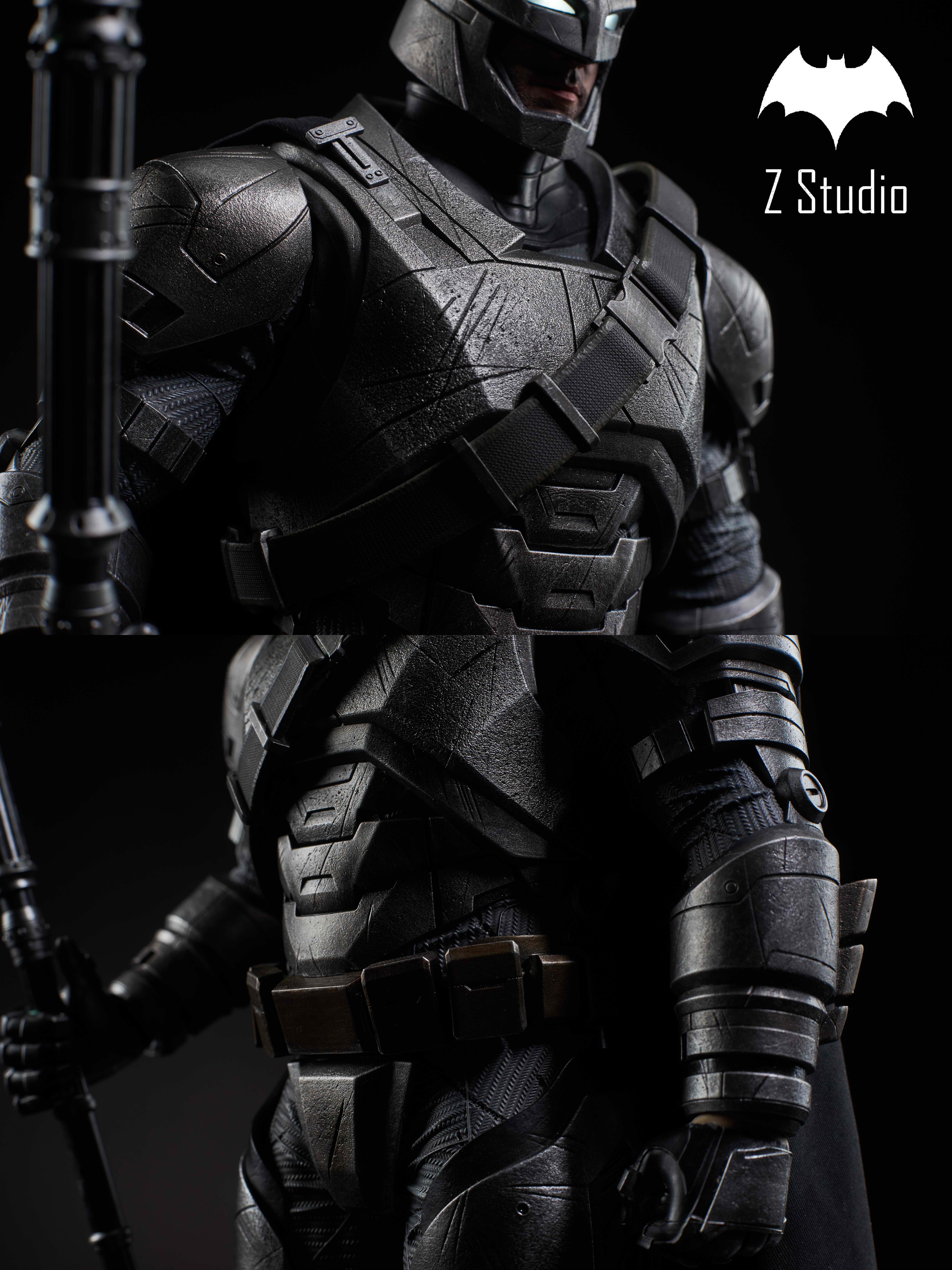 PRE-ORDER Z Studio - DC Ben Affleck Batman Trilogy - bvs heavy armor (License) 1/6 Statue(GK)