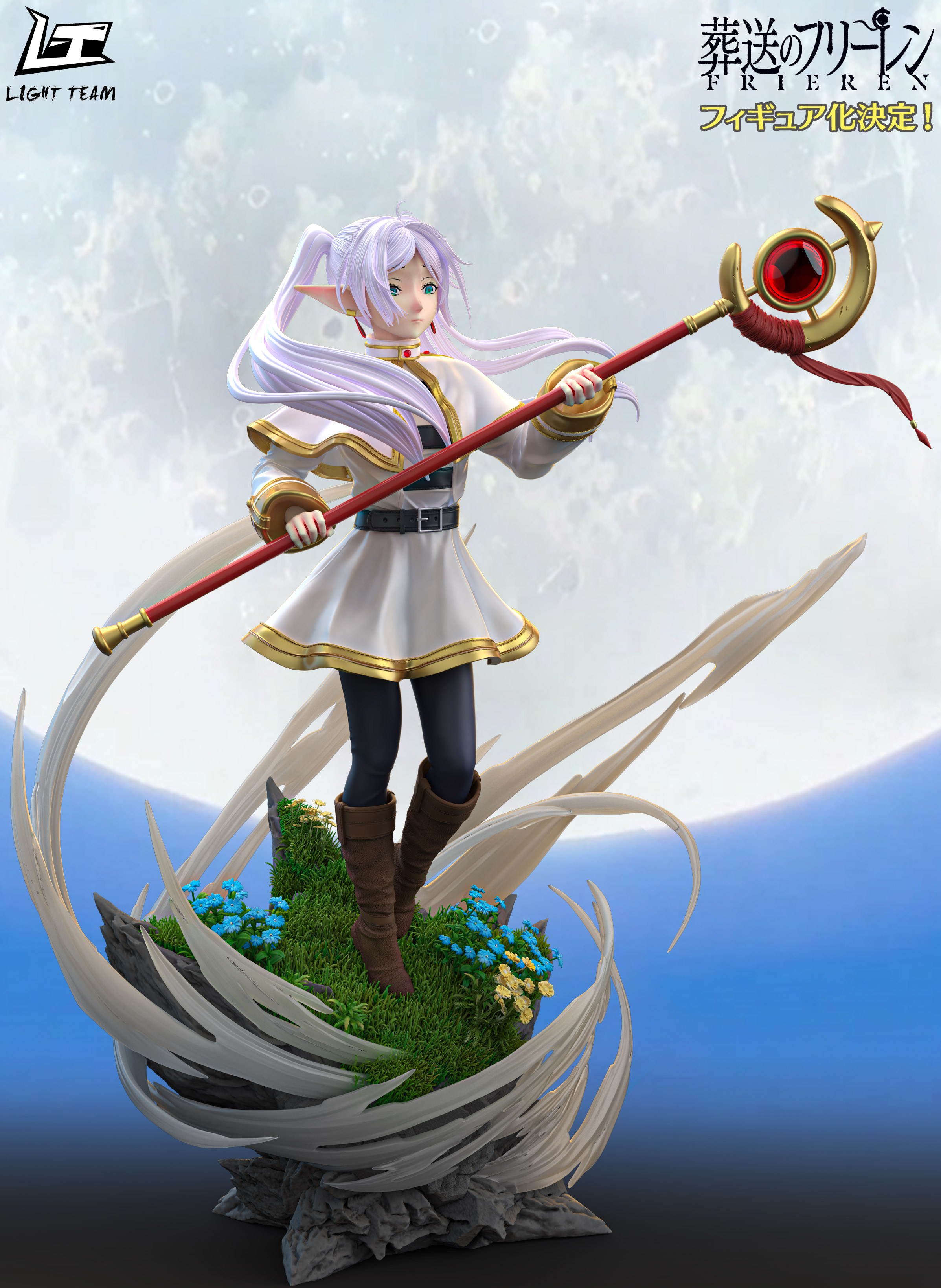 PRE-ORDER LIGHT TEAM Studio - Frieren: Beyond Journey's End Frieren 1/6 Statue(GK)
