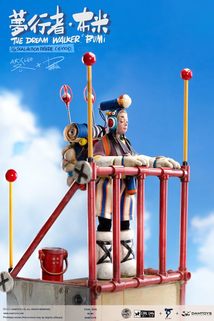 【IN STOCK】Coaldog x Damtoys Cs021 The Dream Walker Bumi 1/12 Scale Action Figure