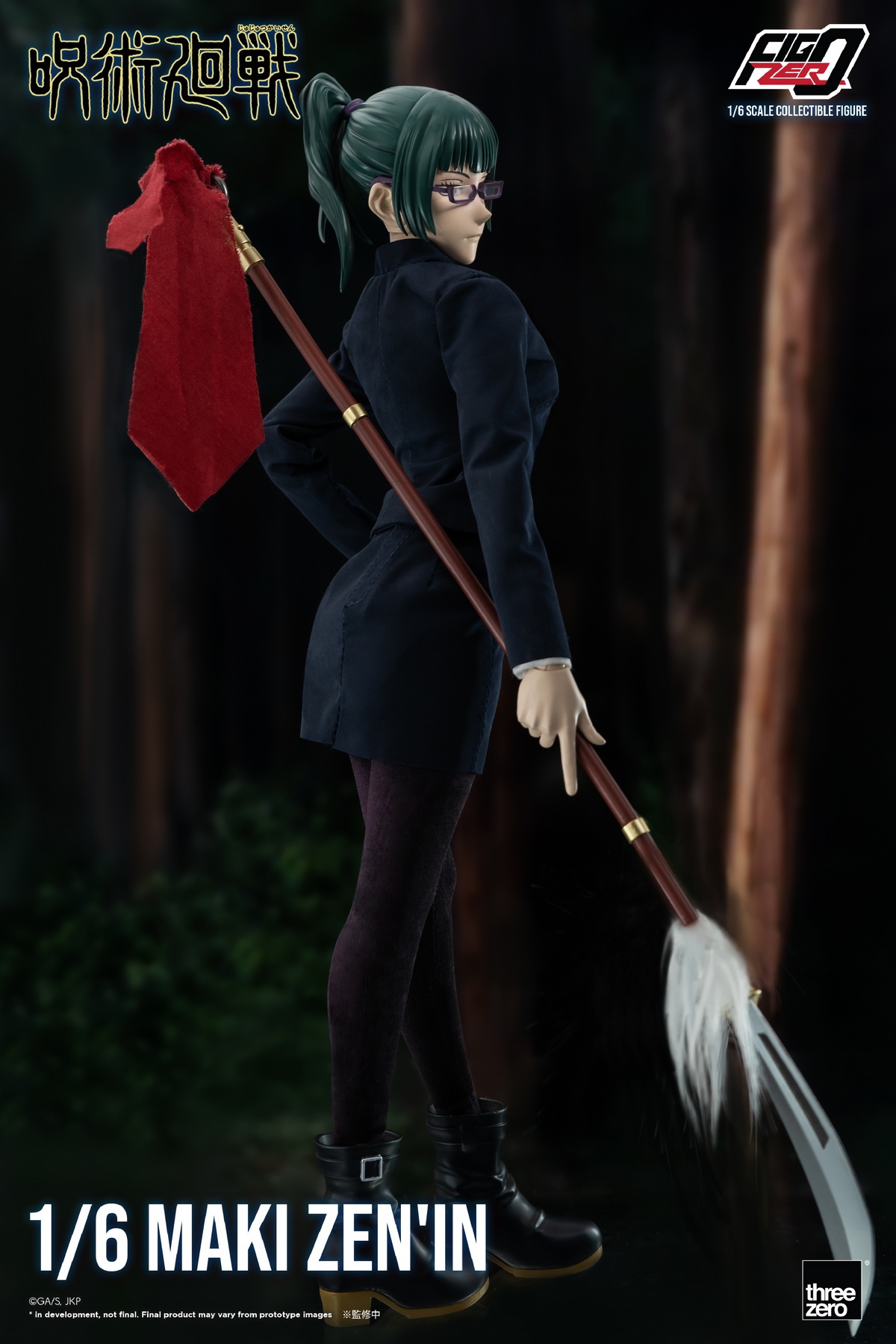 PRE-ORDER Threezero Studio Jujutsu Kaisen FigZero Mari Zen'in (3Z04130M0) 1/6 Action Figure