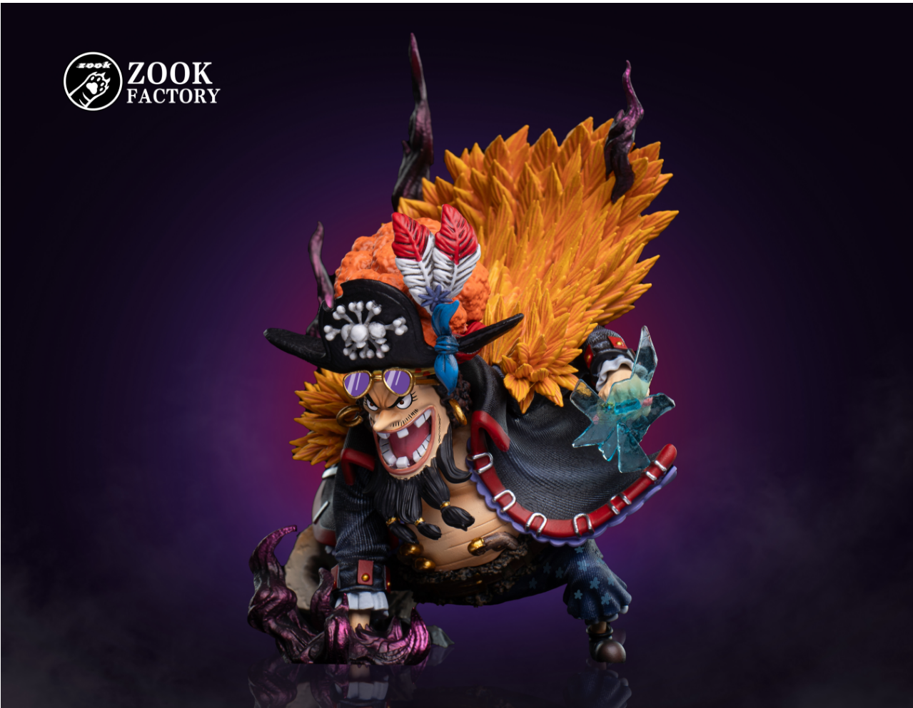PRE-ORDER ZooK Factory Studio - One Piece - Marshall·D·Teach WCF Statue(GK)
