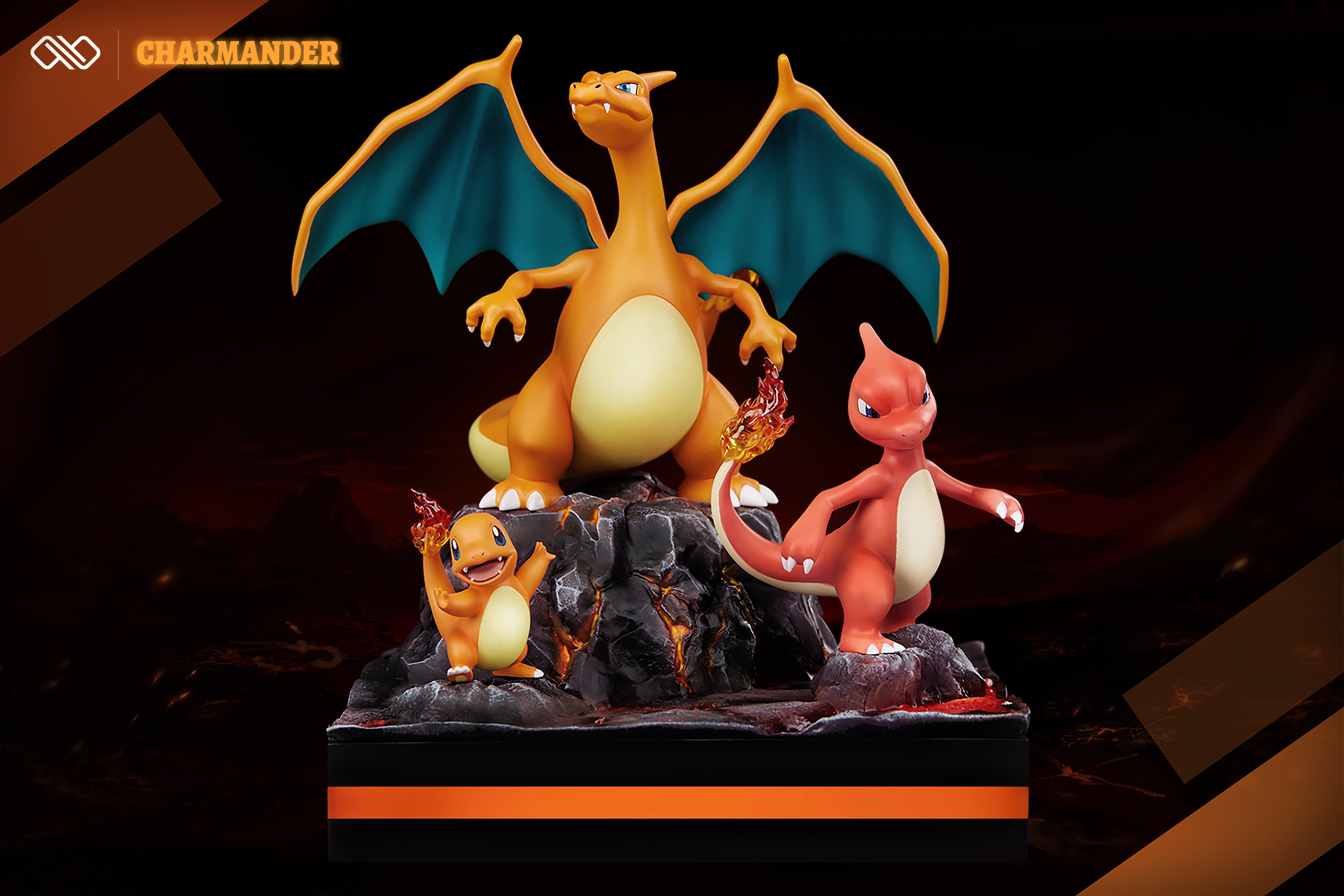 PRE-ORDER Infinity Studio - Pokémon Charmander evolution group 1/20 Statue(GK)