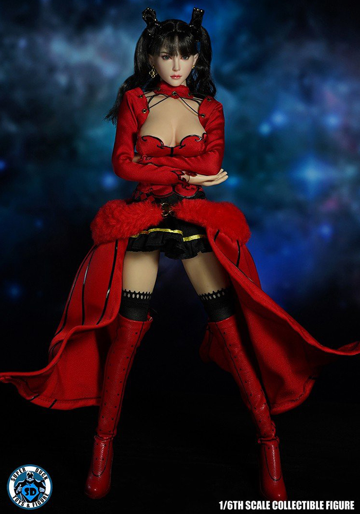 In-stock 1/6 Scale Rin Head Sculpt & Outfit Set by Super Duck SET054