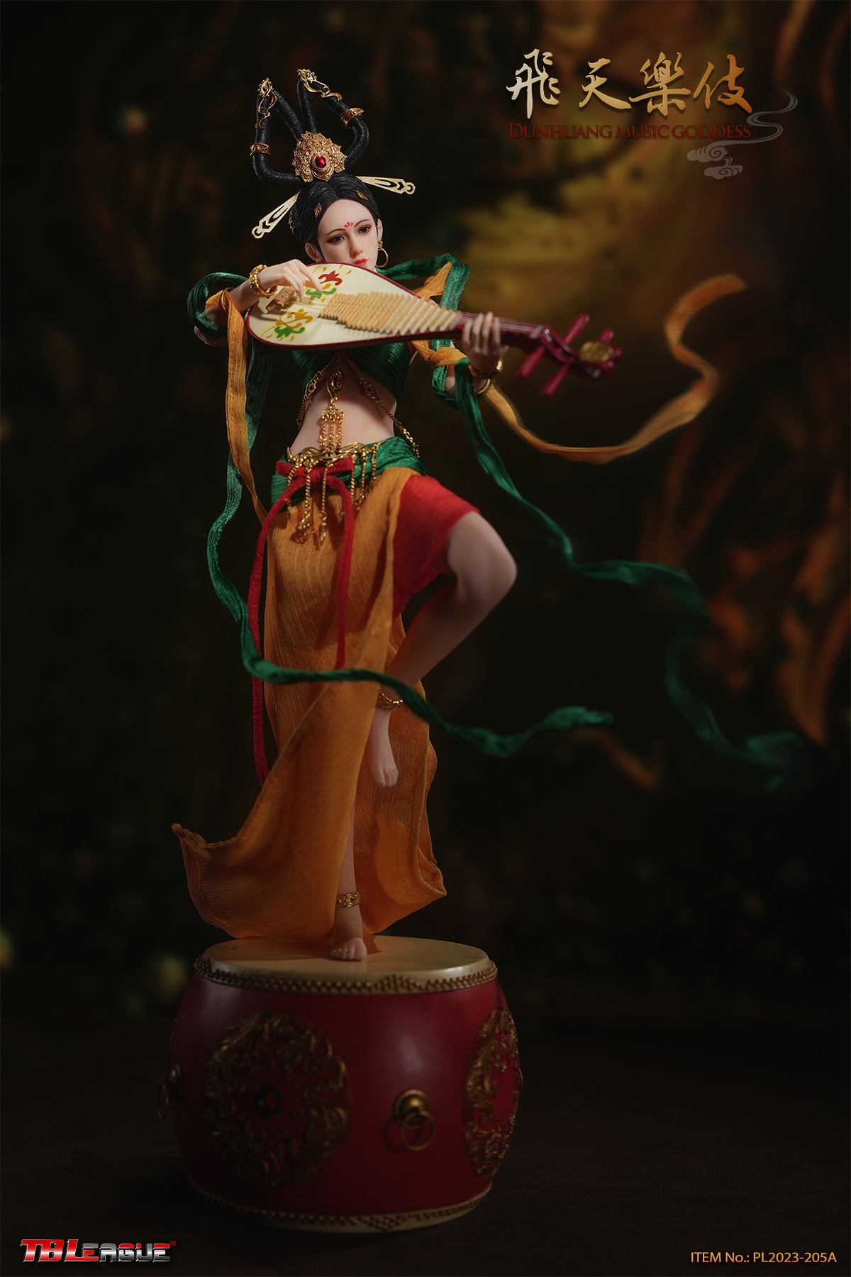 PRE-ORDER TBLeague Studio Dunhuang Music Goddess Red & Blue PL2023-205A & B 1/6 Scale Action Figure
