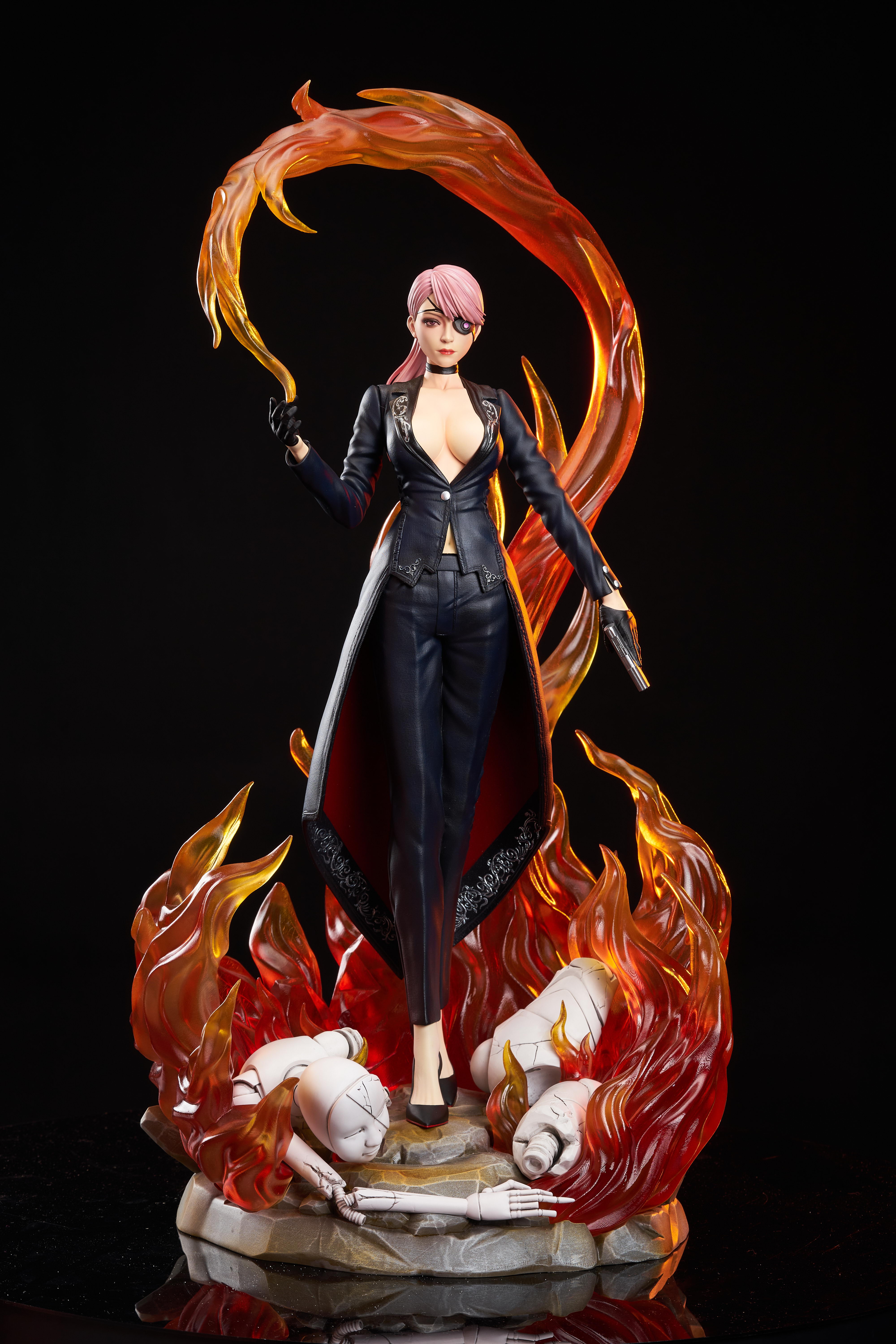PRE-ORDER Sixth Magnitude Star Studio - Original Midnight Punisher-Crimson Flame 1/4 Statue(GK) (Adult 18+)
