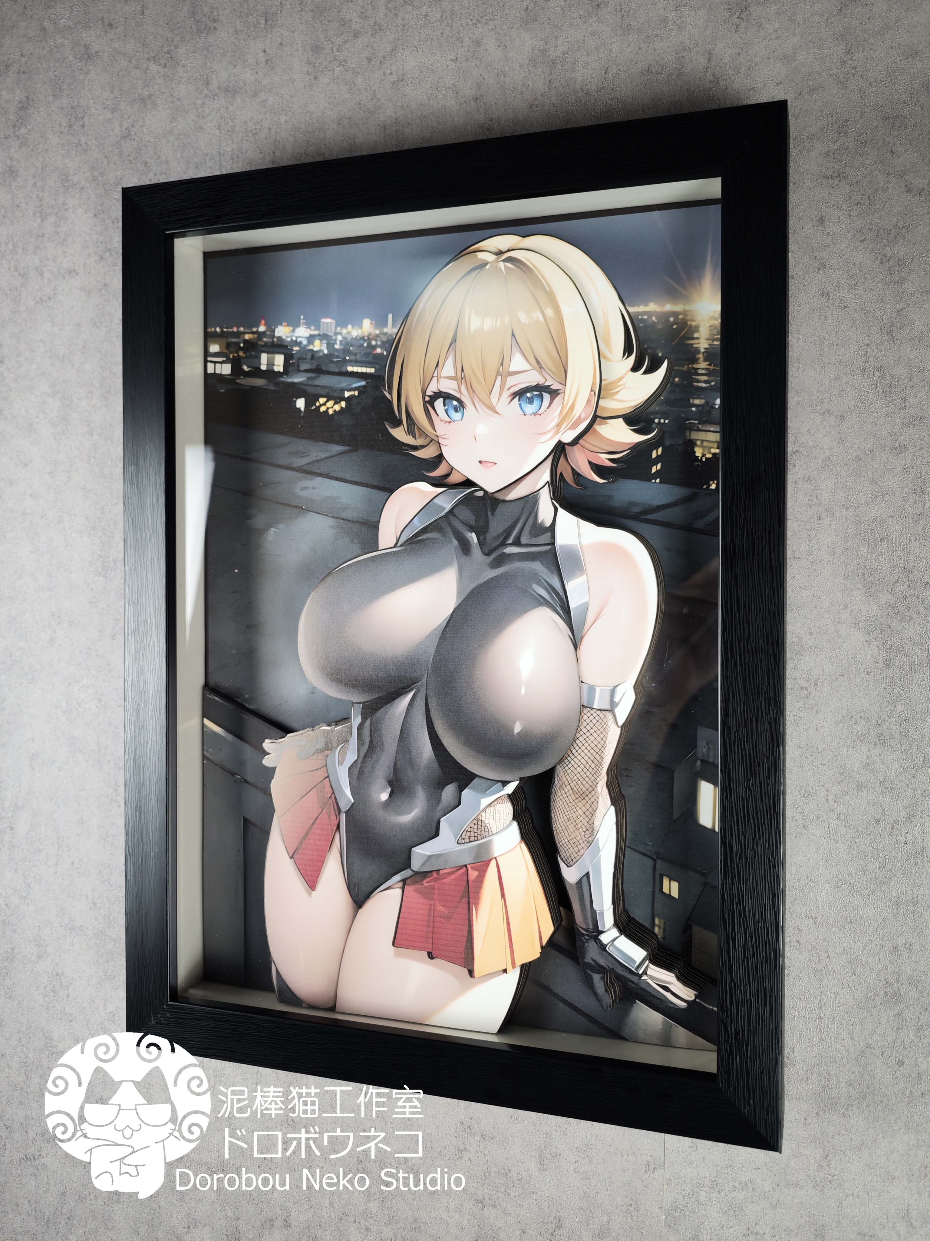 IN-STOCK Dorobou Neko Studio - HENTAI ACTION-DSHT-005 Decorative Painting of Igawa Sakura Scene Adult 18+