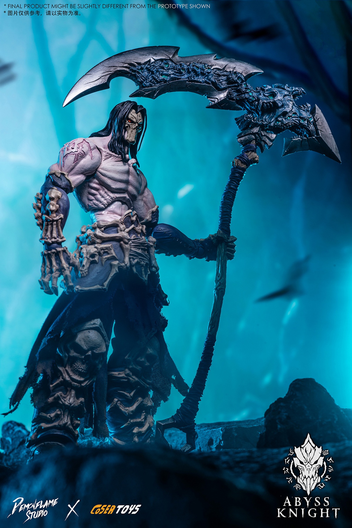 PRE-ORDER DEMON FLAME X COSER TOYS arksiders Abyss Knight (AD-005) 1/12th Action Figure