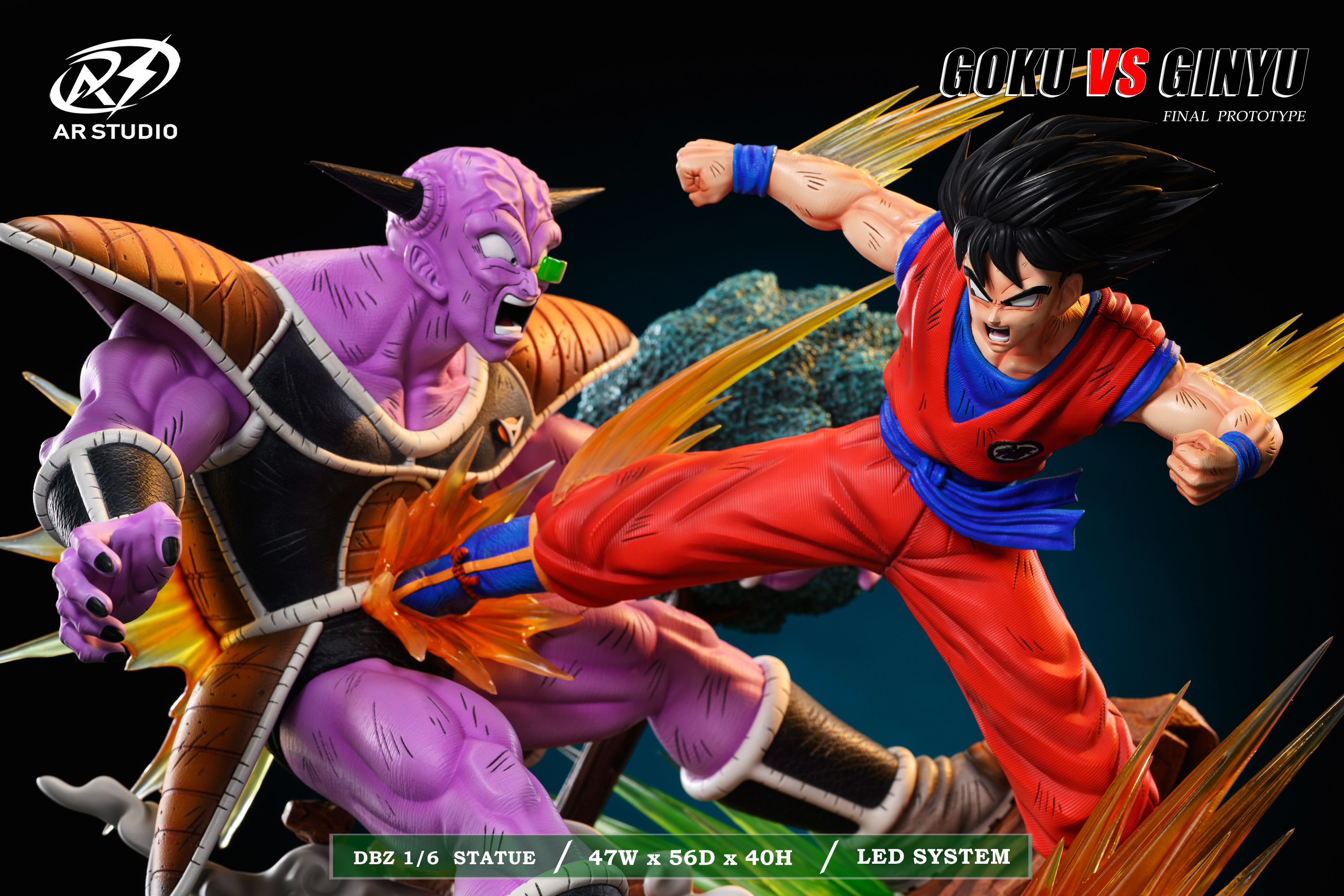 PRE-ORDER ARS Studio - DRAGON BALL Namek Goku VS Ginyu 1/6 Statue(GK)