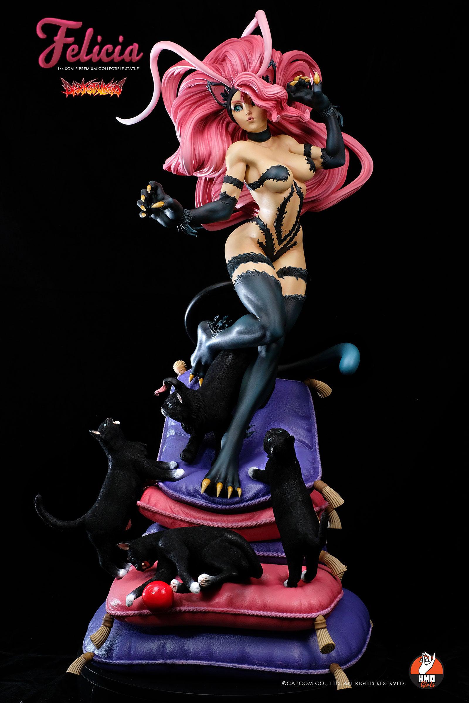 Instock HMO Collectibles Felicia (ULTIMATE) 1/4 Scale Premium Statues/GK