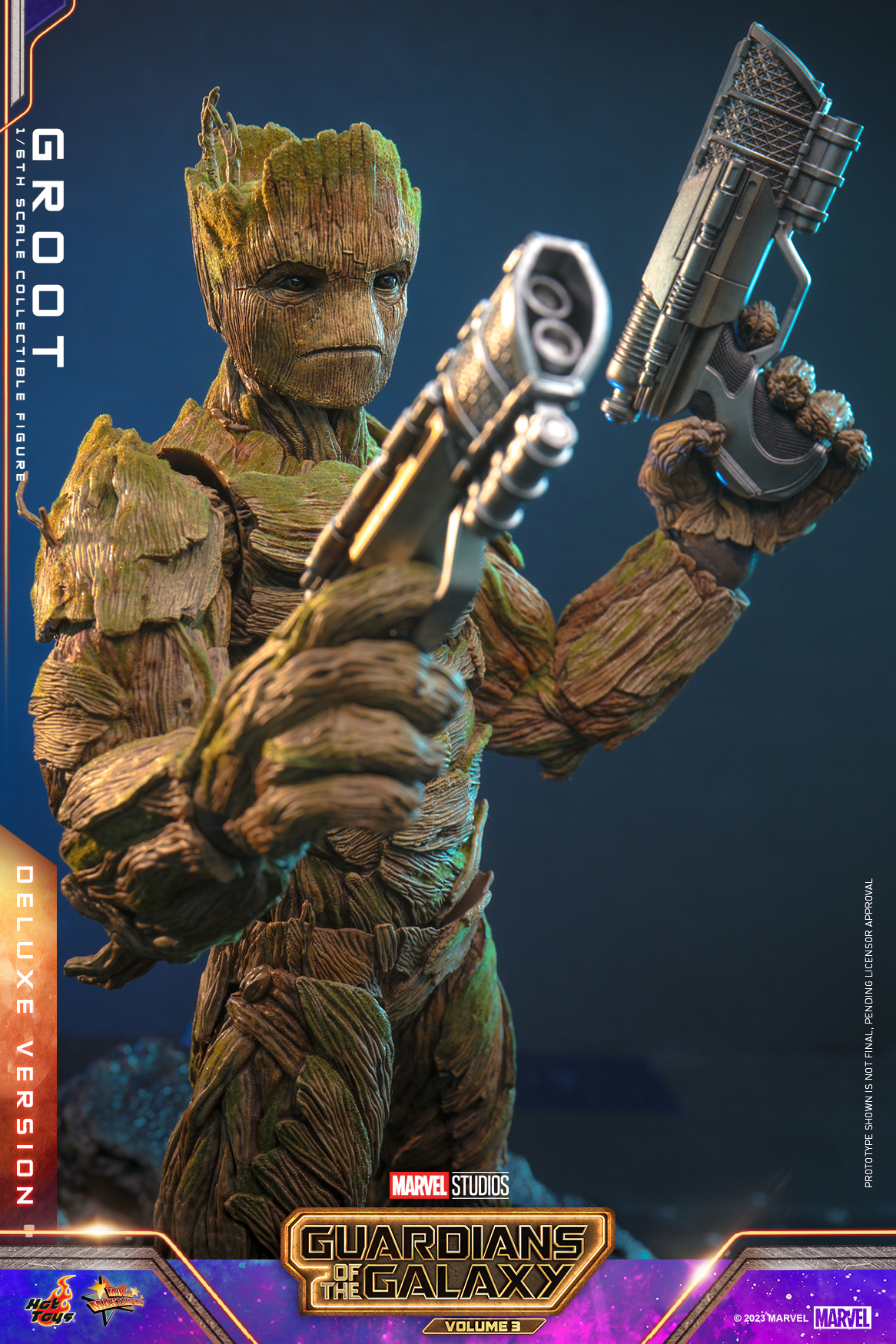 PRE-ORDER HotToys Guardians of the Galaxy Vol.3 GrootMMS706 & MMS707) 1/6 Action Figure