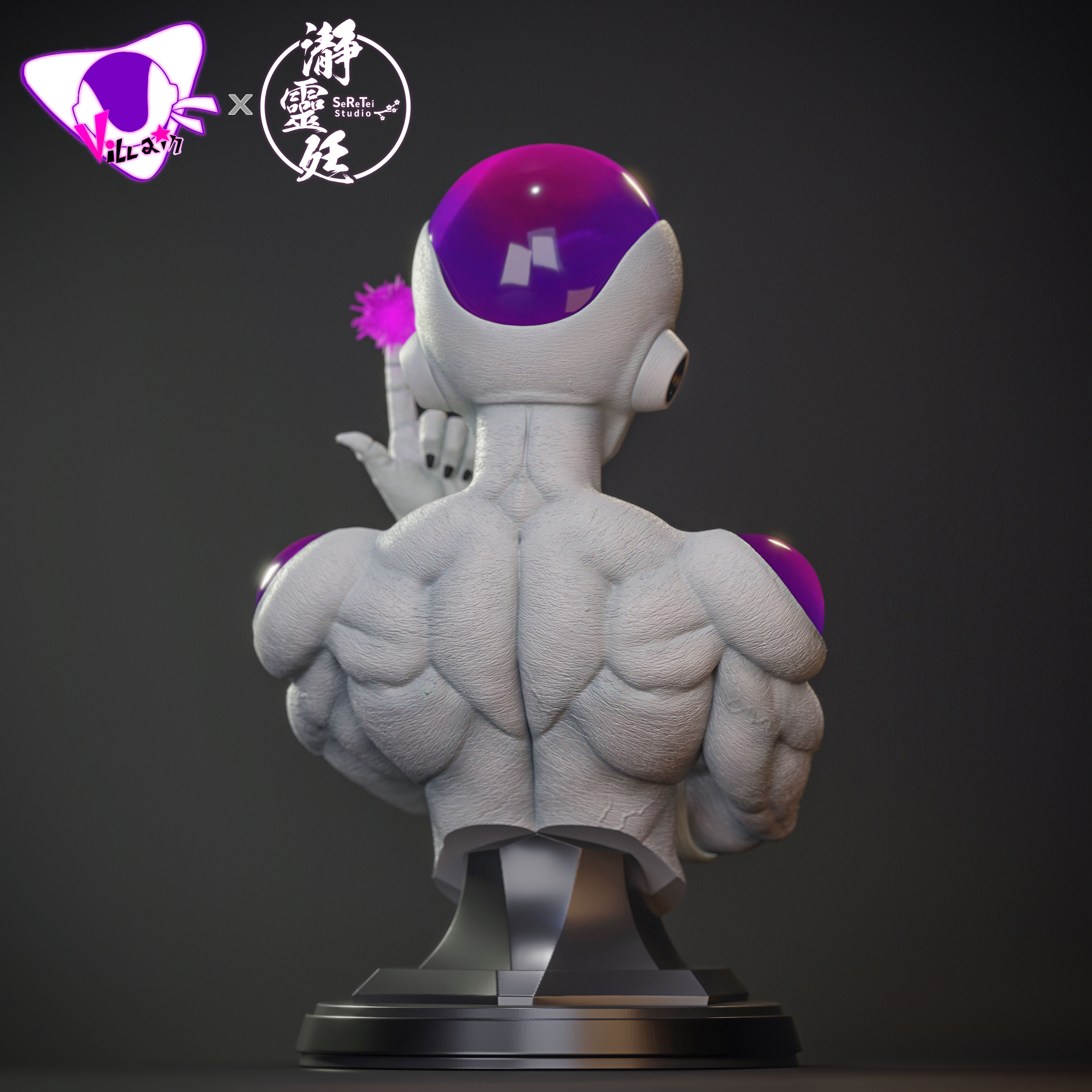 PRE-ORDER WEILANSHE x SERETEI STUDIO DRAGON BALL Z BUST SERIES 1. FRIEZA'S FINAL FORM 1/1 Statue(GK)