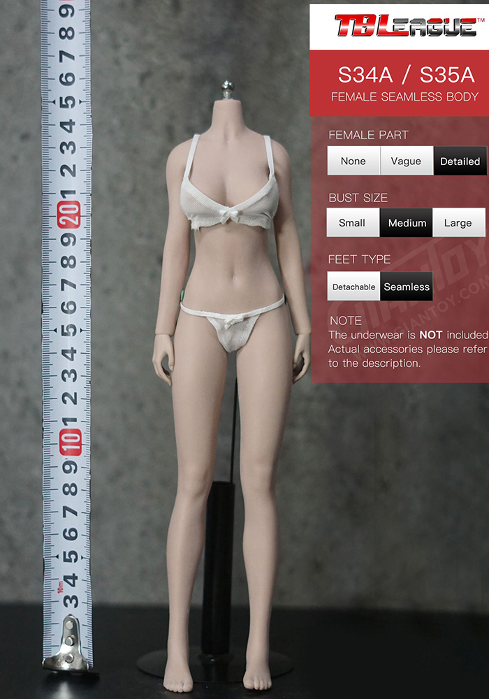 In-stock 1/6 TBLeague Phicen Teenage Girl S34A S35A Seamless Body
