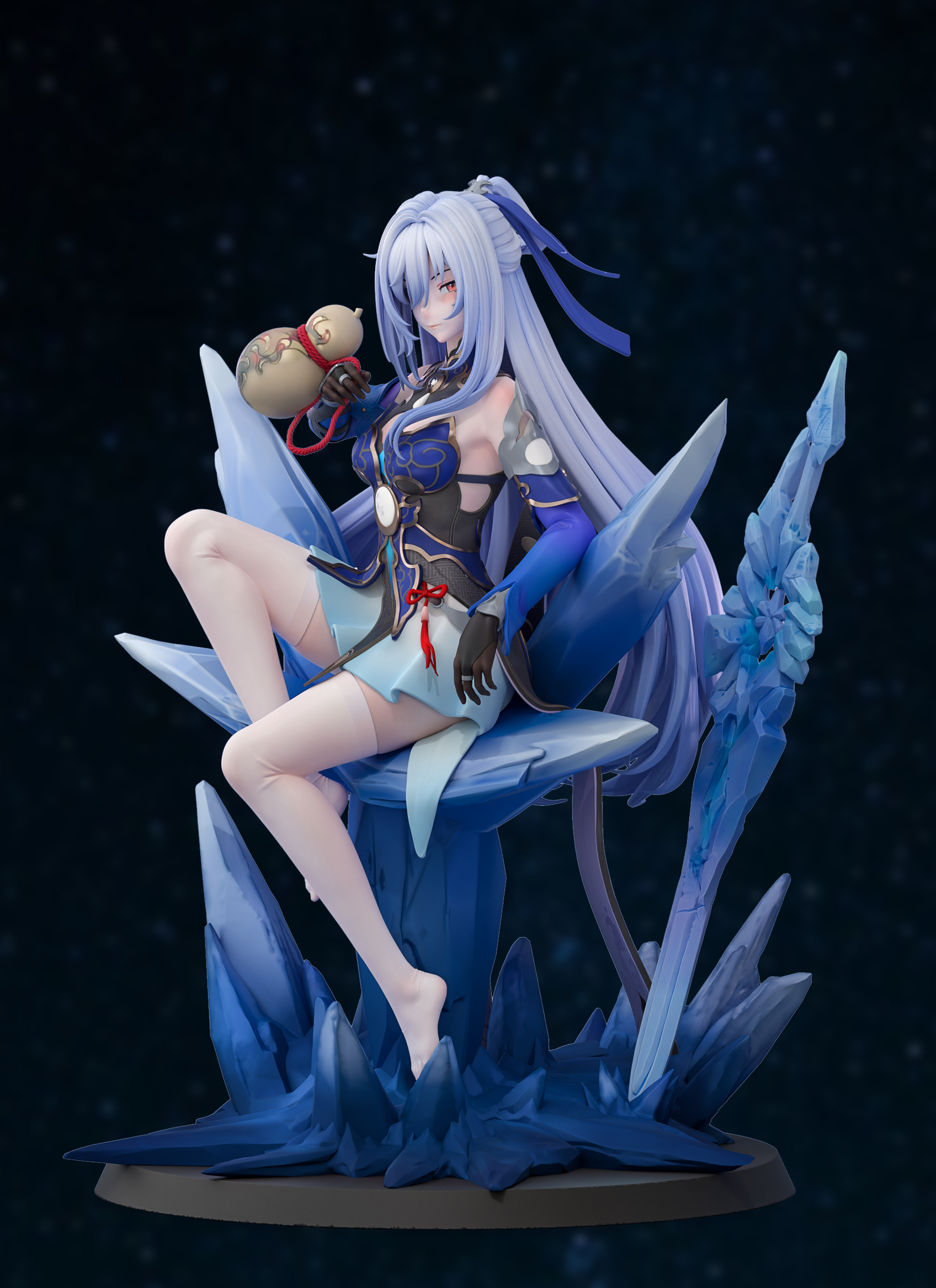 PRE-ORDER Arctic wolf Studio - Honkai: Star Rail Jingliu 1/6 Statue(GK)Adult 18+)