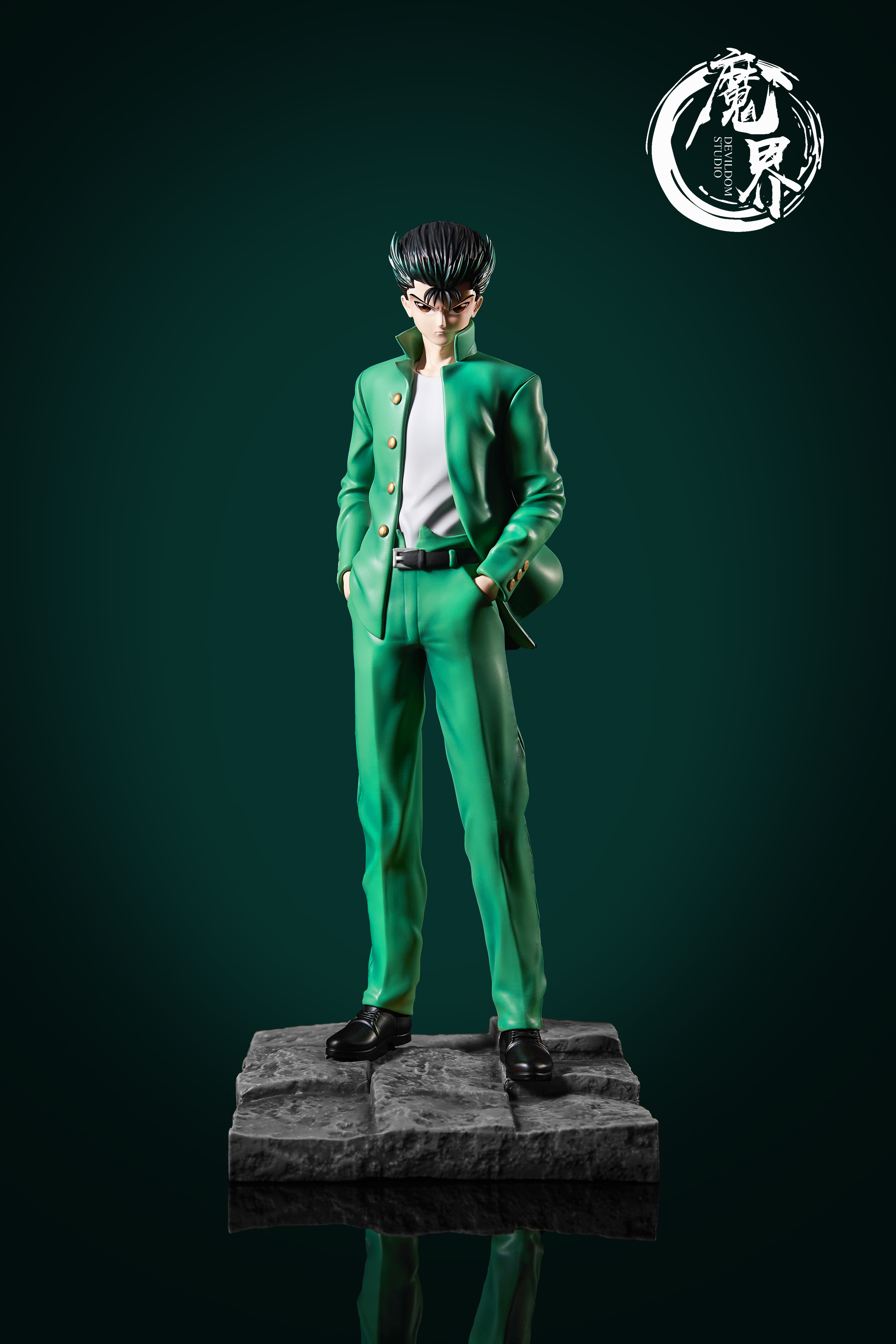 PRE-ORDER Devil Dom Studio - Yu Yu Hakusho Protagonist Group #1—Yusuke Ura 1/6 Statue(GK)