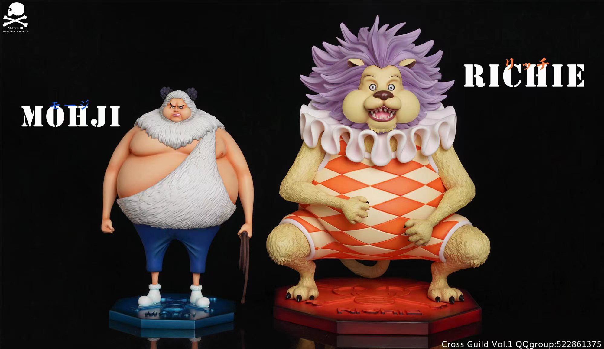 PRE-ORDER Master Studio - One Piece Cross Guild #1 Mohji & Richie POP Statue(GK)