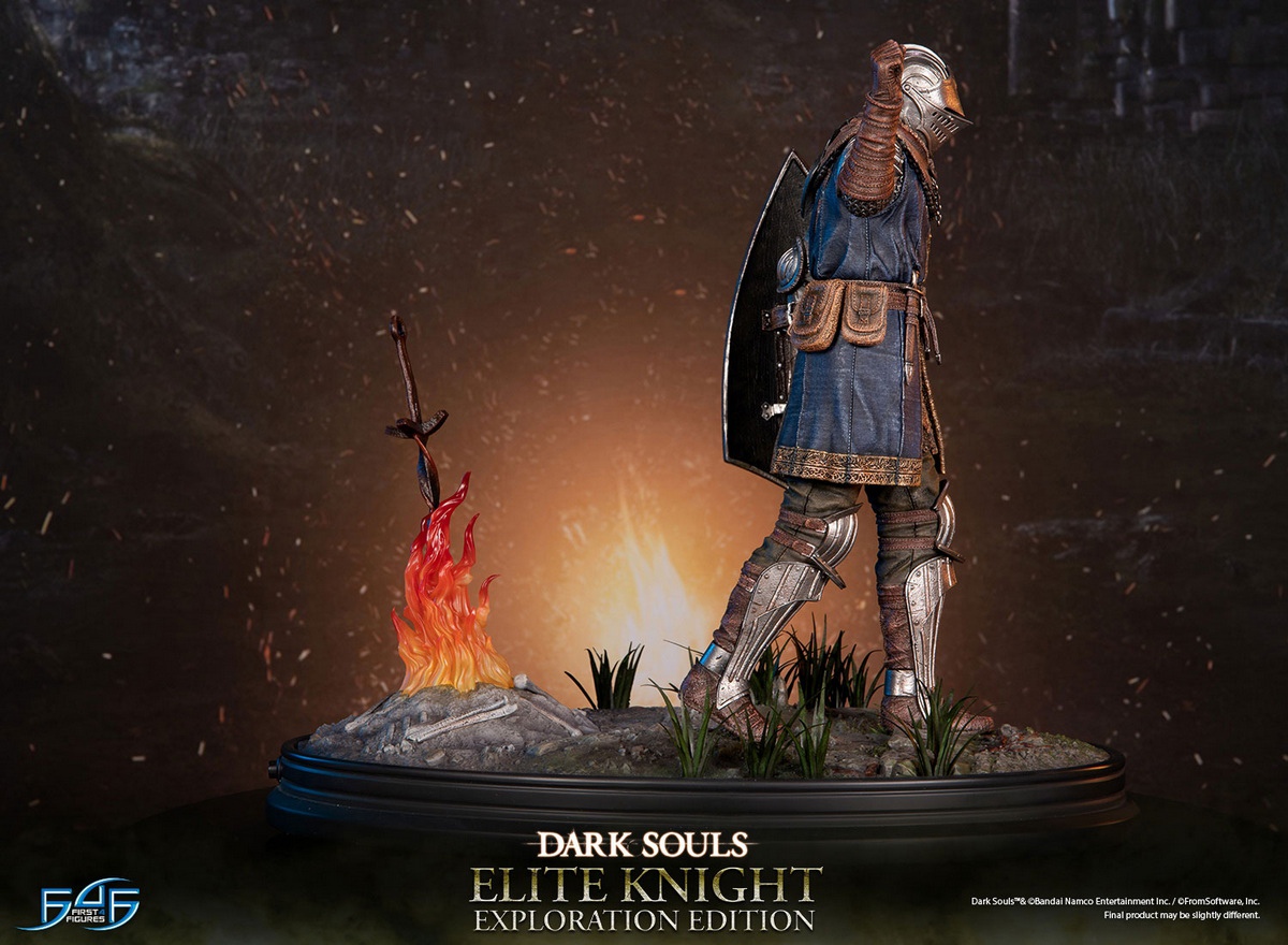 PRE-ORDER First 4 Figures Dark Souls - Elite Knight: Exploration Edition (DSEKSST & DSEKBSTStatue(GK)