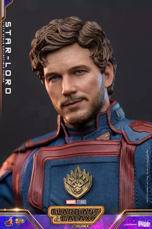 PRE-ORDER Hot Toys Guardians of The Galaxy Vol. 3 MMS709 Star-Lord 1/6 Scale Action Figure