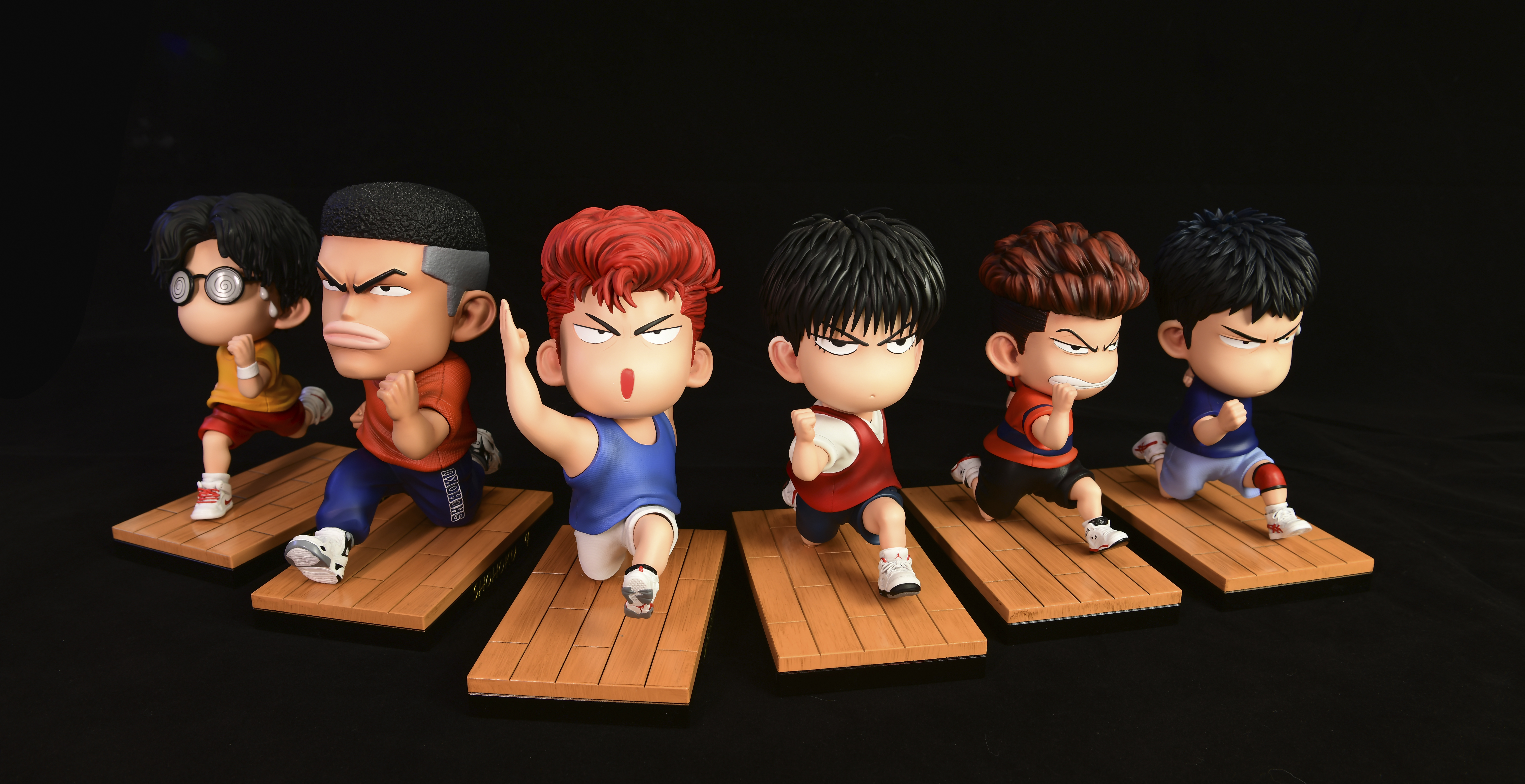 PRE-ORDER M3 Studio - Slam Dunk Q Version 6 Main Characters Statue(GK)