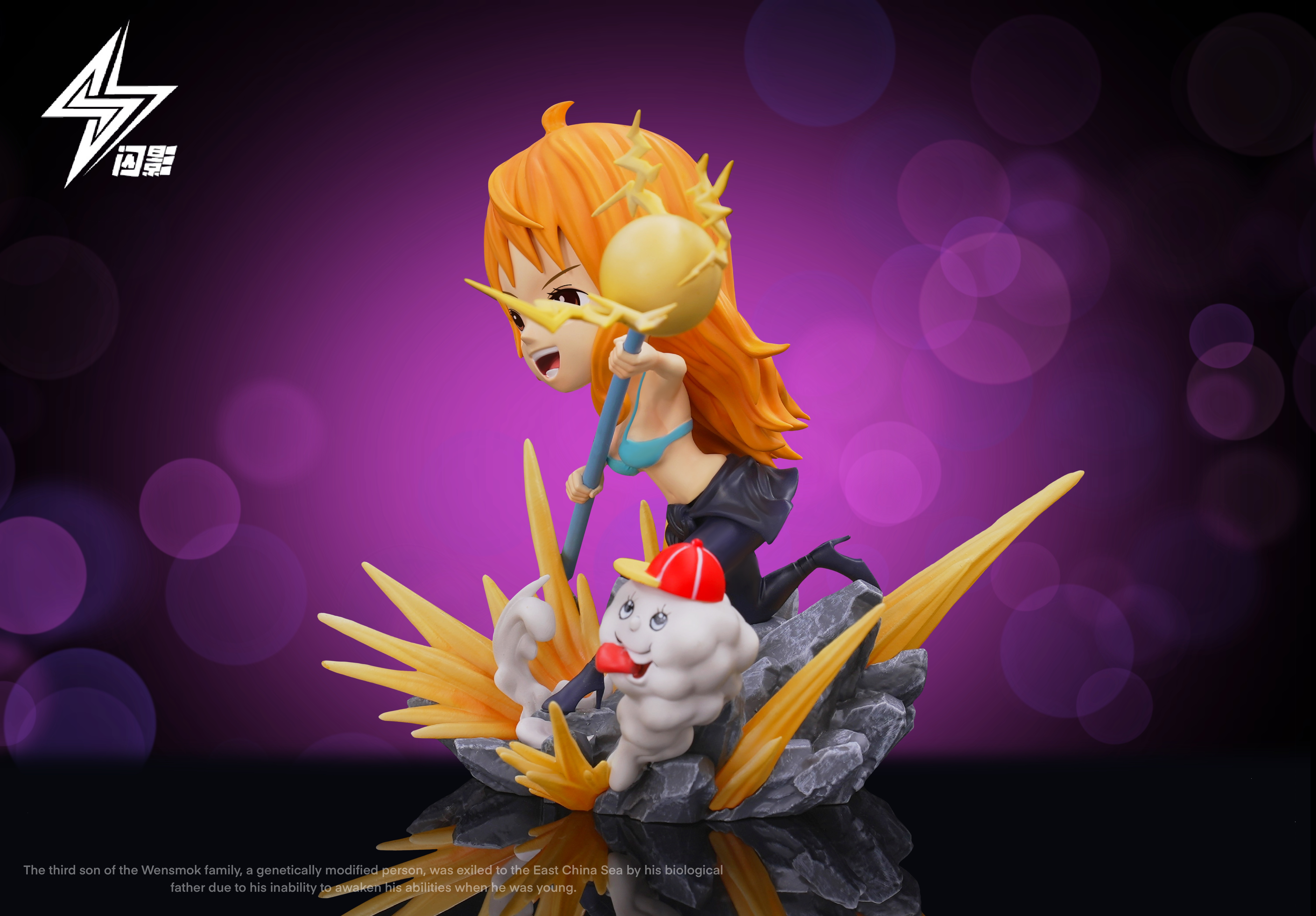 PRE-ORDER Shan Ying Studio - One Piece Nami and Usopp in leather and straw hats Statue(GK)