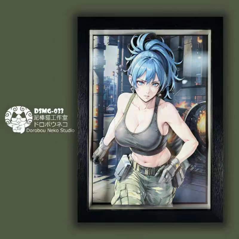 IN-STOCK Dorobou Neko Studio - THEKINGOFFIGHTERS- DSMG-033 Decorative Painting of Leona Heidern Scene Paint (Adult 18+)