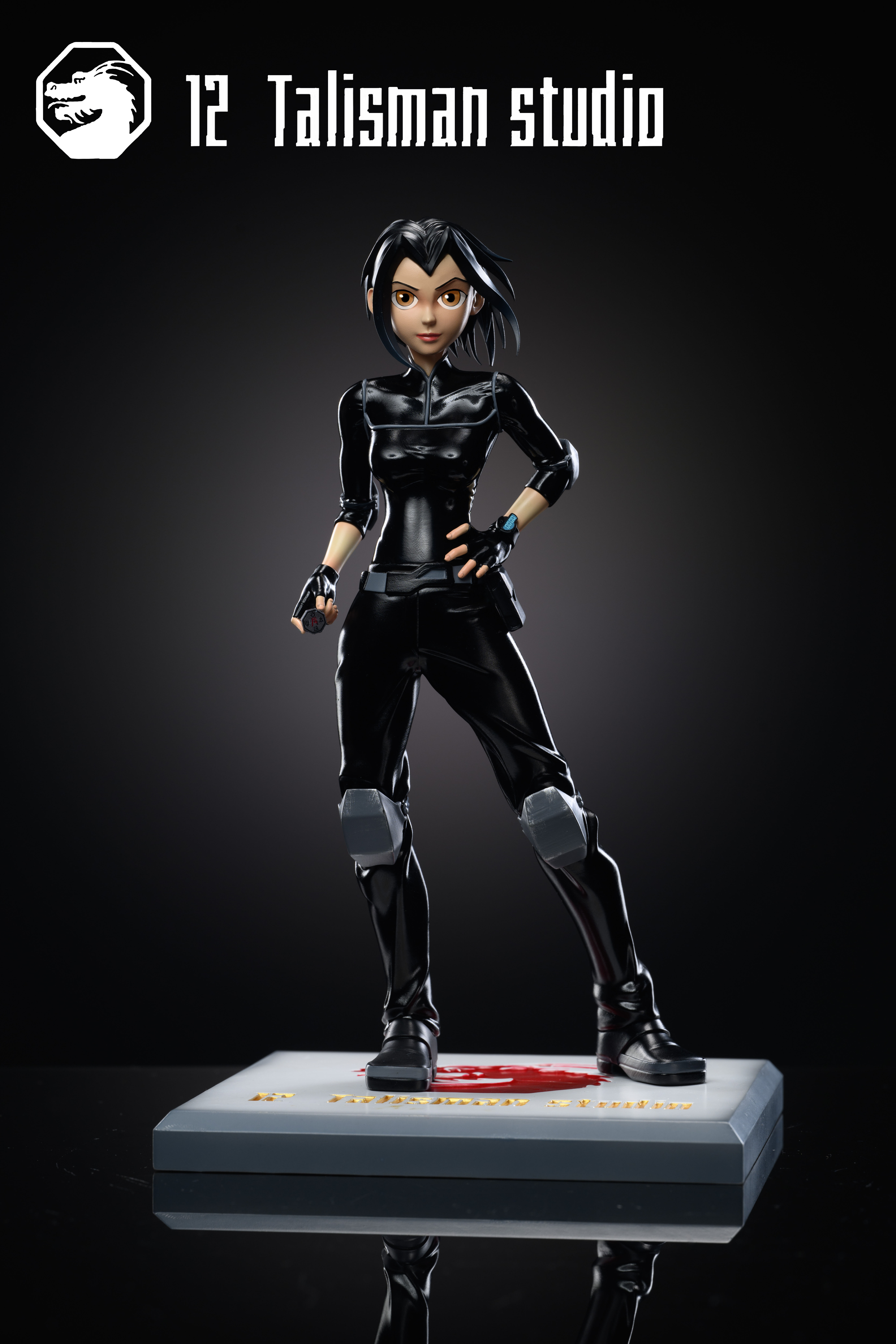 PRE-ORDER 12 Talisman Studio - Jackie Chan Adventures District 13 Sheriff Jade Chan Statue(GK)