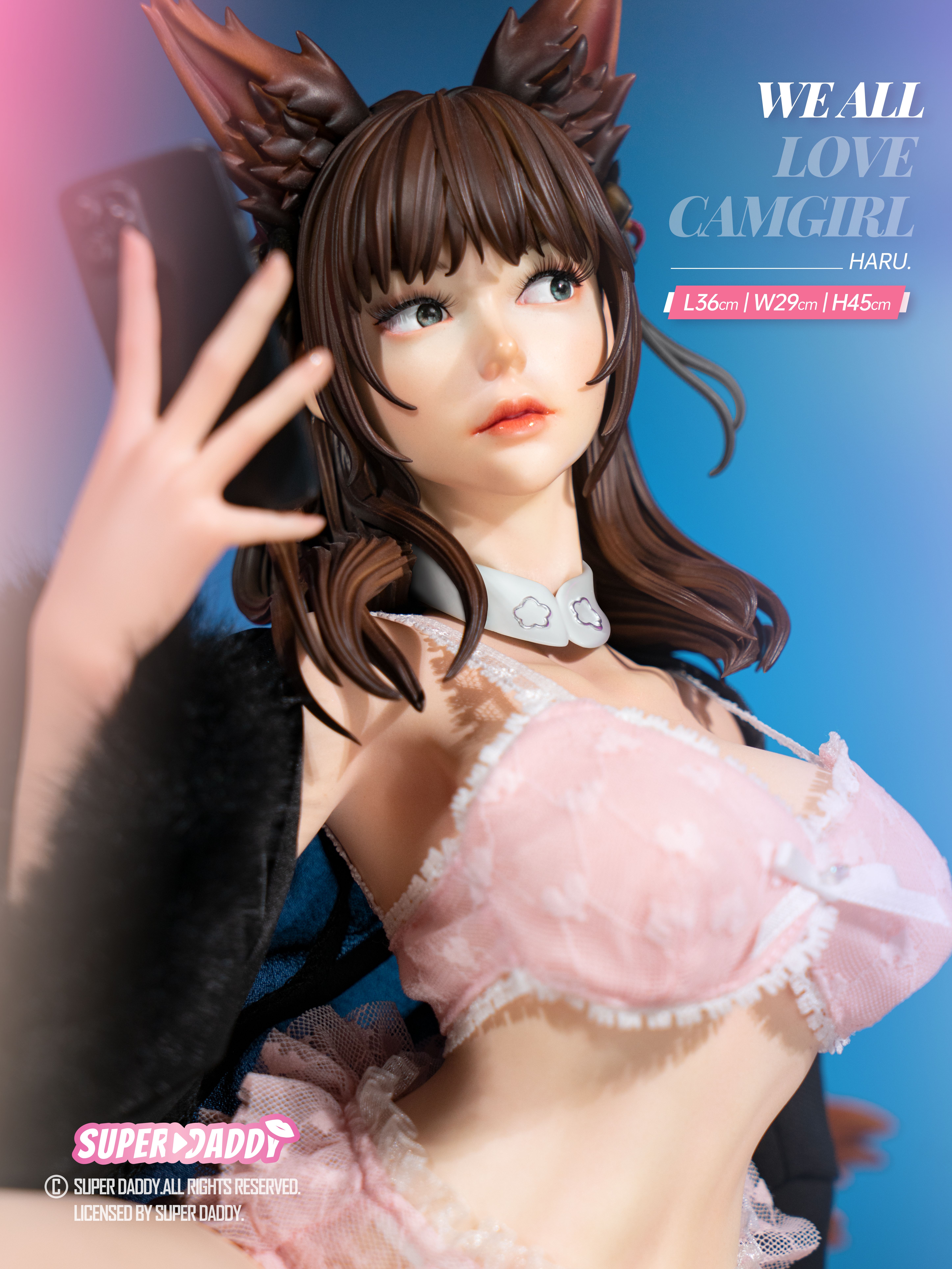 PRE-ORDER SUPER DADDY Original Selfie HARU Statue(GK) (Adult 18+)