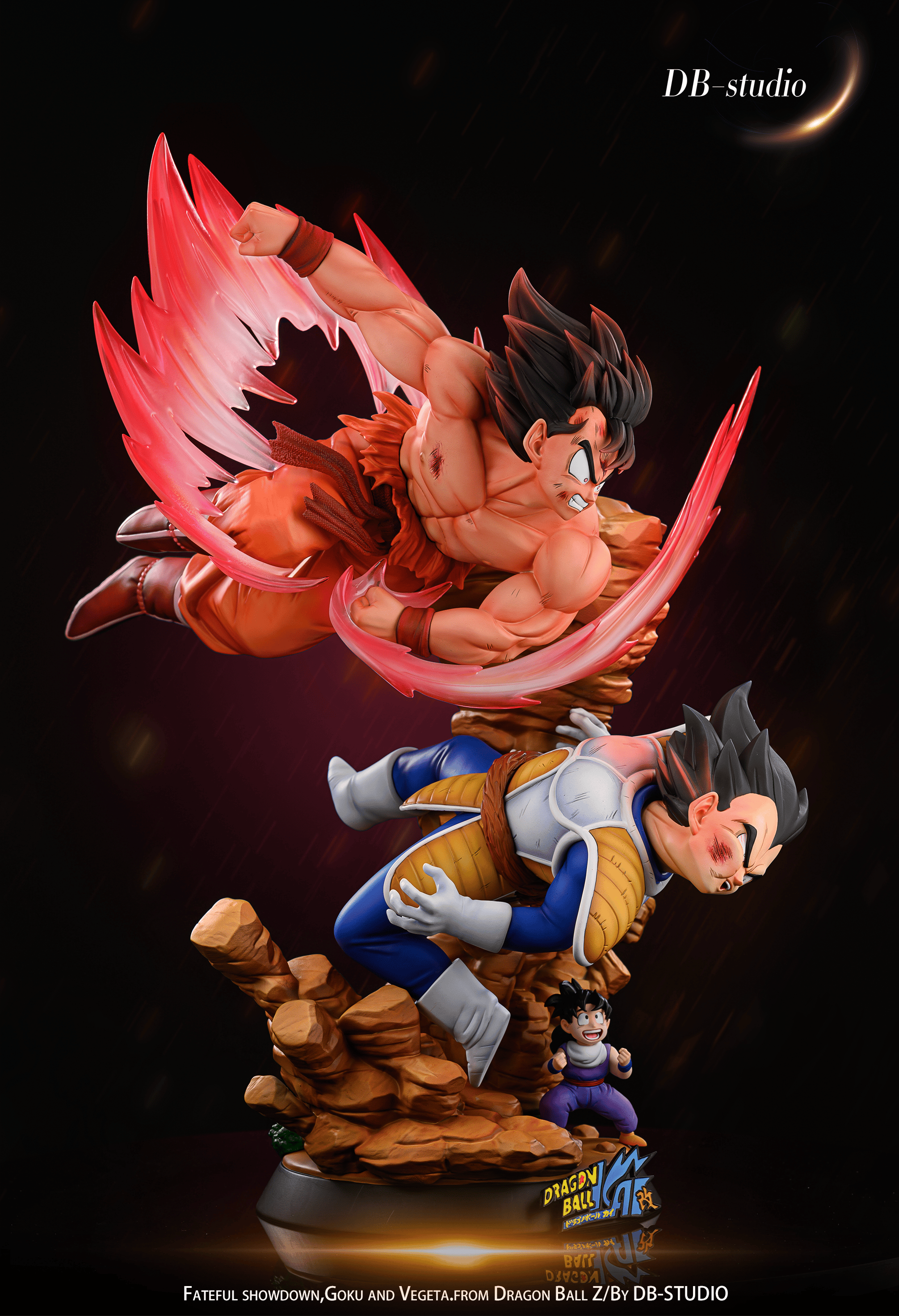 PRE-ORDER DB Studio DRAGON BALL Z FATEFULL SHOWDOWN GOKU AND VEGETA 1/6 Scale Statue(GK)