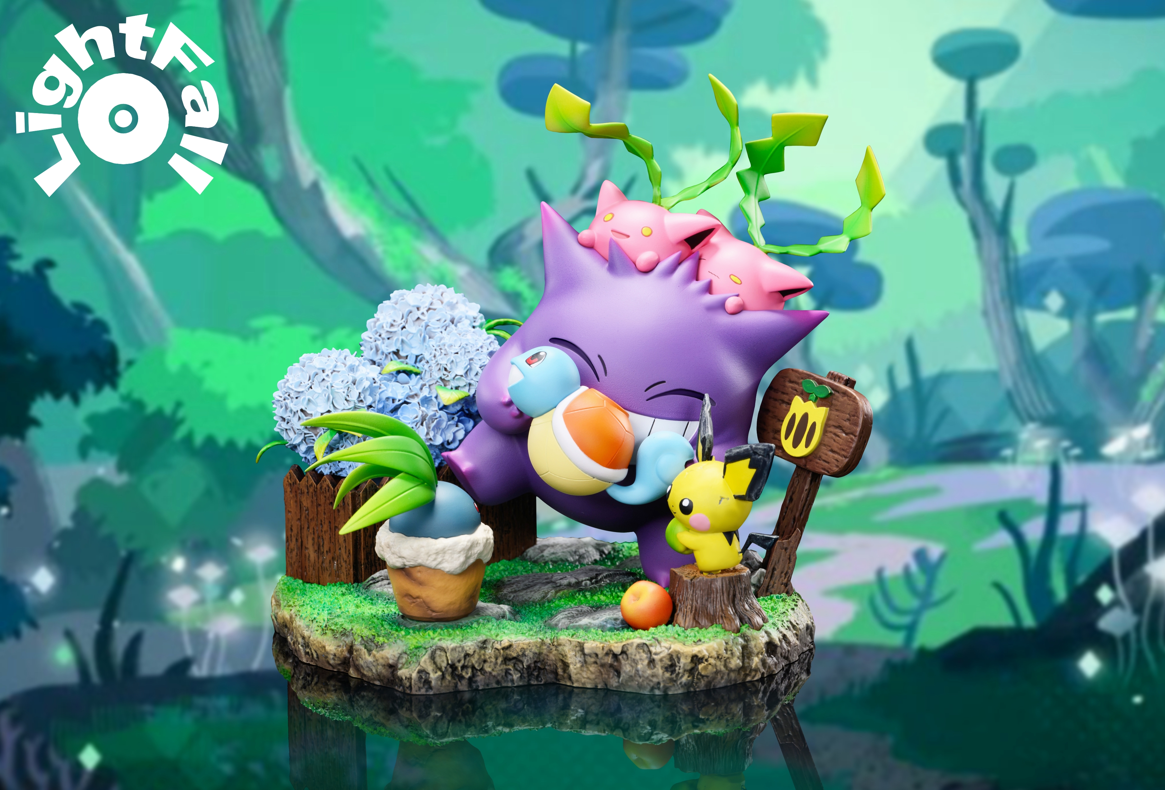PRE-ORDER Light Fall Studio - Pokemon Pocket Scene-Gengar Statue(GK)