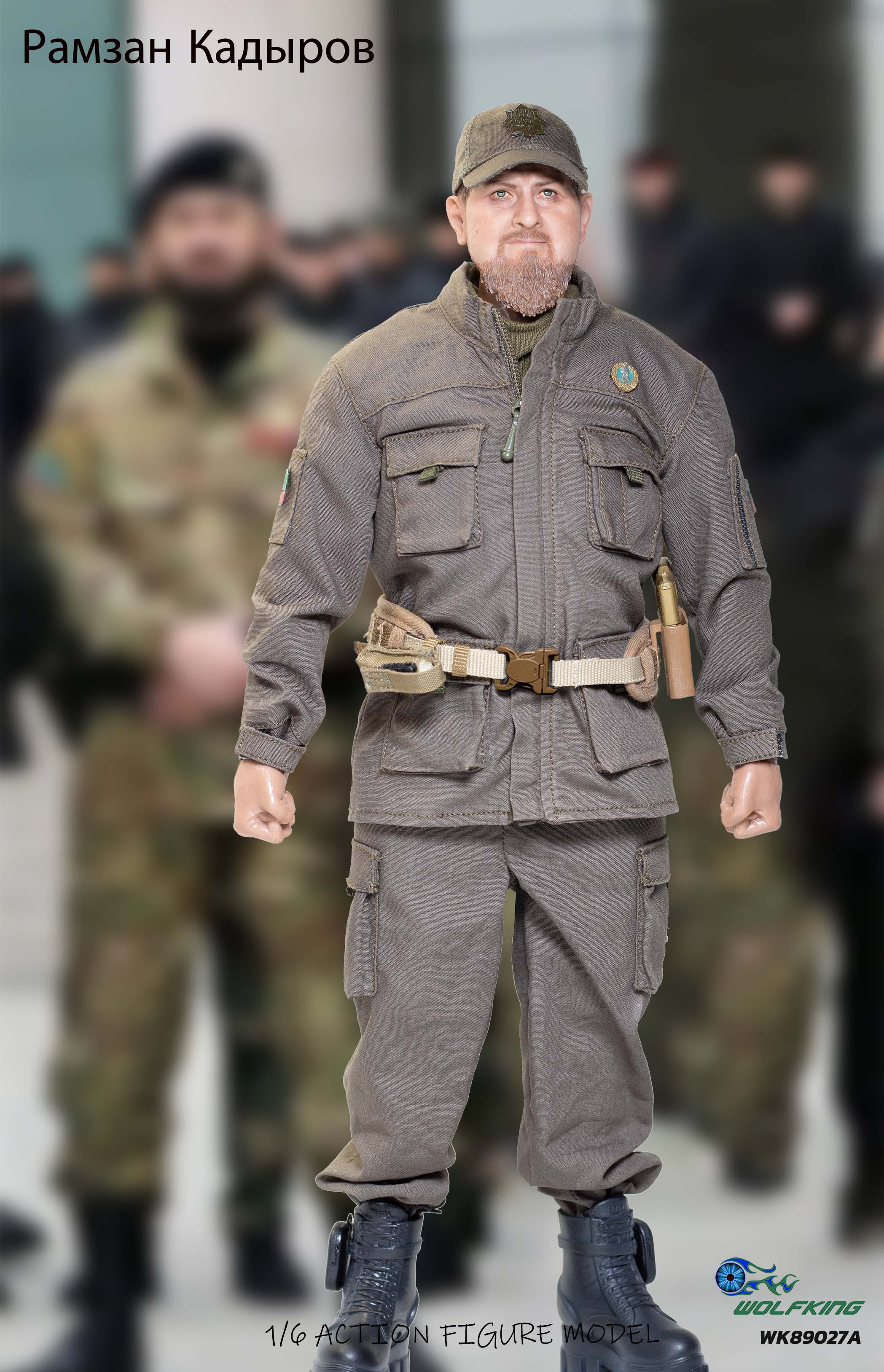 PRE-ORDER WOLFKING Studio President of Chechnya Kadyrov(WK89027A) 1/6 Action Figure