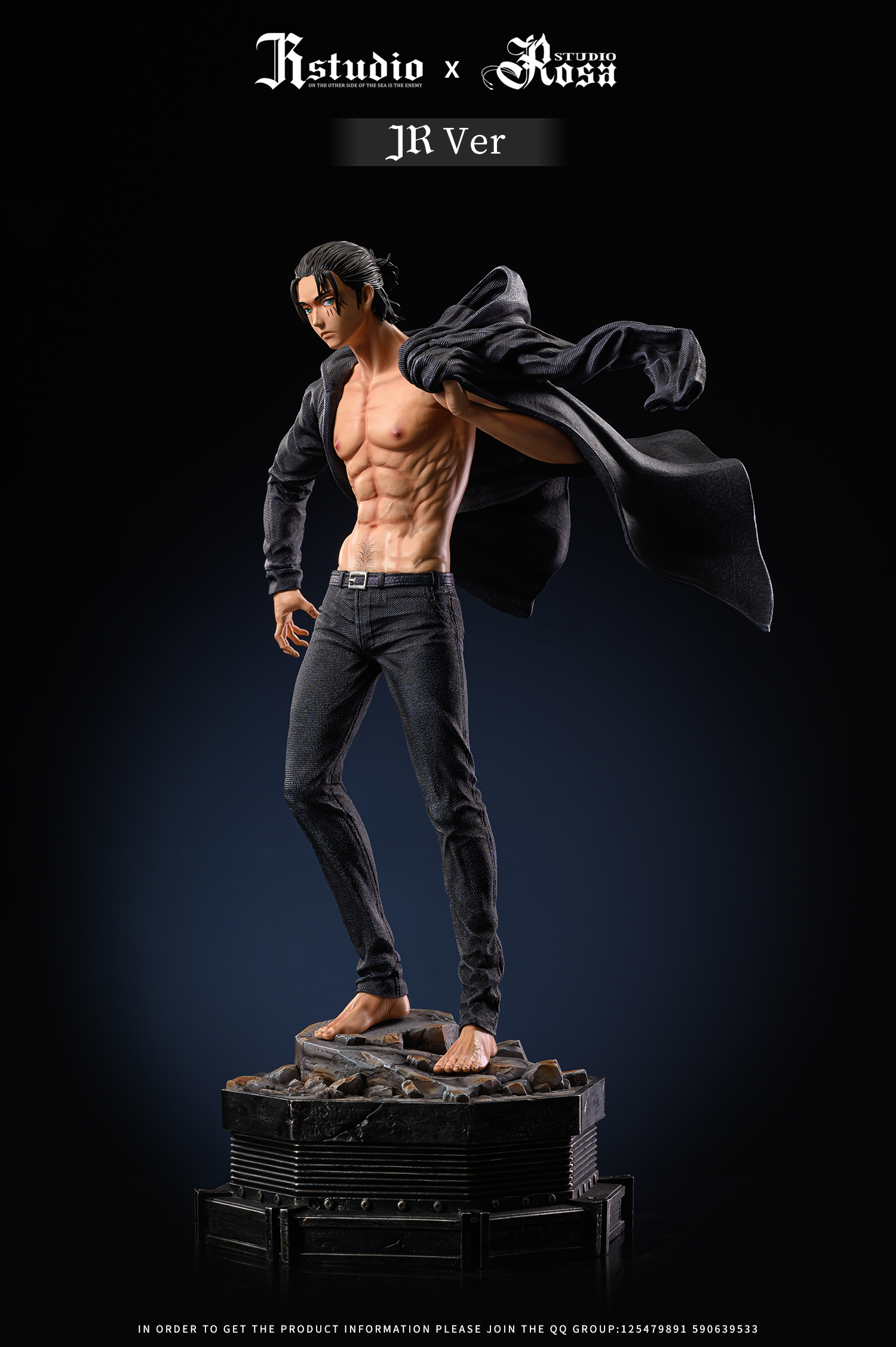 PRE-ORDER JR Studio & Rosa Studio - Attack on Titan - Eren Jaeger 1/4 Scale Statue(GK)