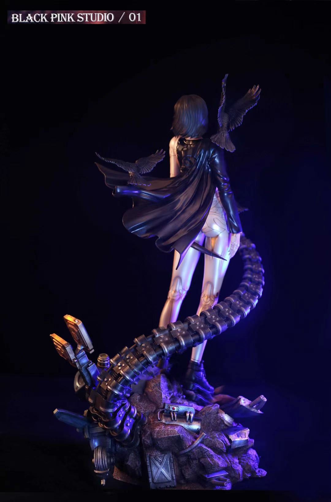 【IN STOCK】Black Pink Studio Battle Angel Alita 1/4 Scale Alita: Battle Angel Resin Statue GK/Statue