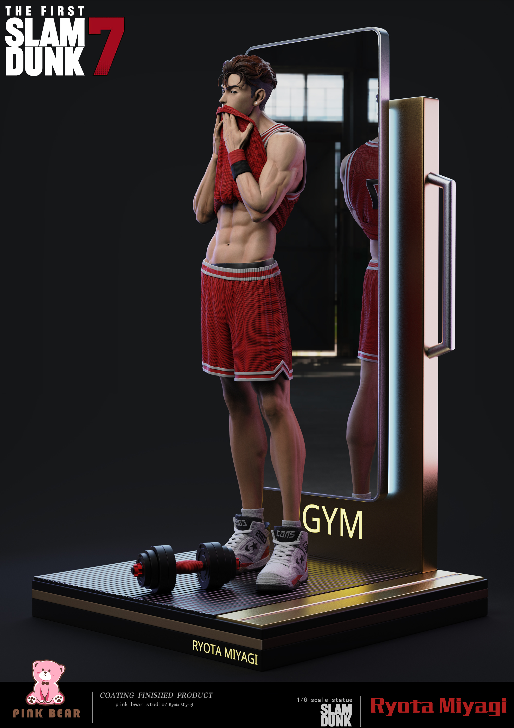 PRE-ORDER Pink Bear Studio SLAM DUNK Ryota Miyagi 1/6 Scale Statue(GK) (Adult 18+)