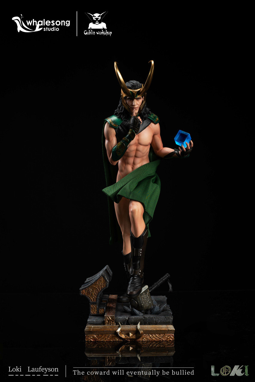 PRE-ORDER WhaleSong Studio & Goblin Workshop The Avengers Loki 1/6 Statue Adult 18+