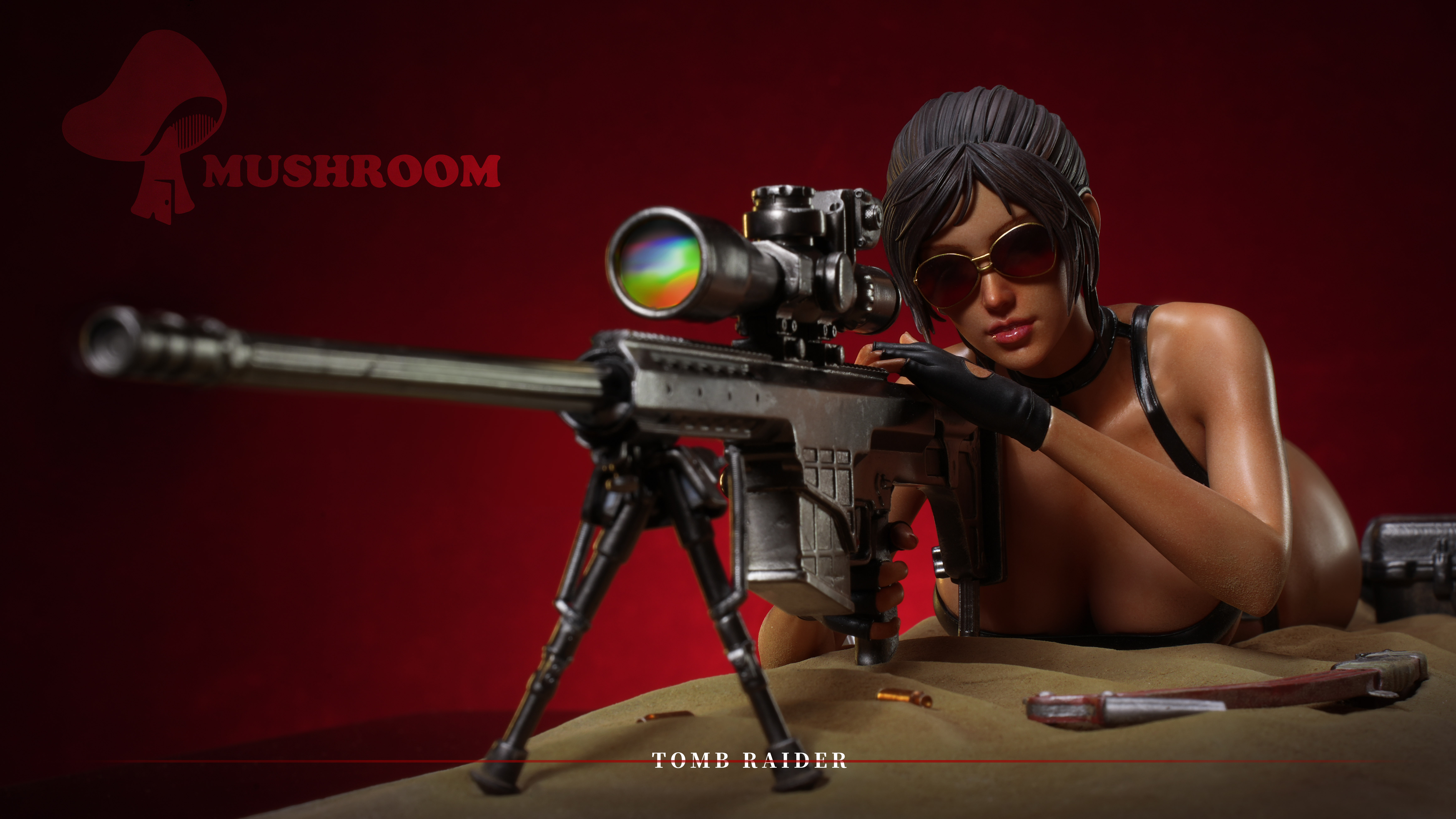 PRE-ORDER Mushroom Studio - TombRaider Lara Croft 1/4 Statue(GK) (Adult 18+)