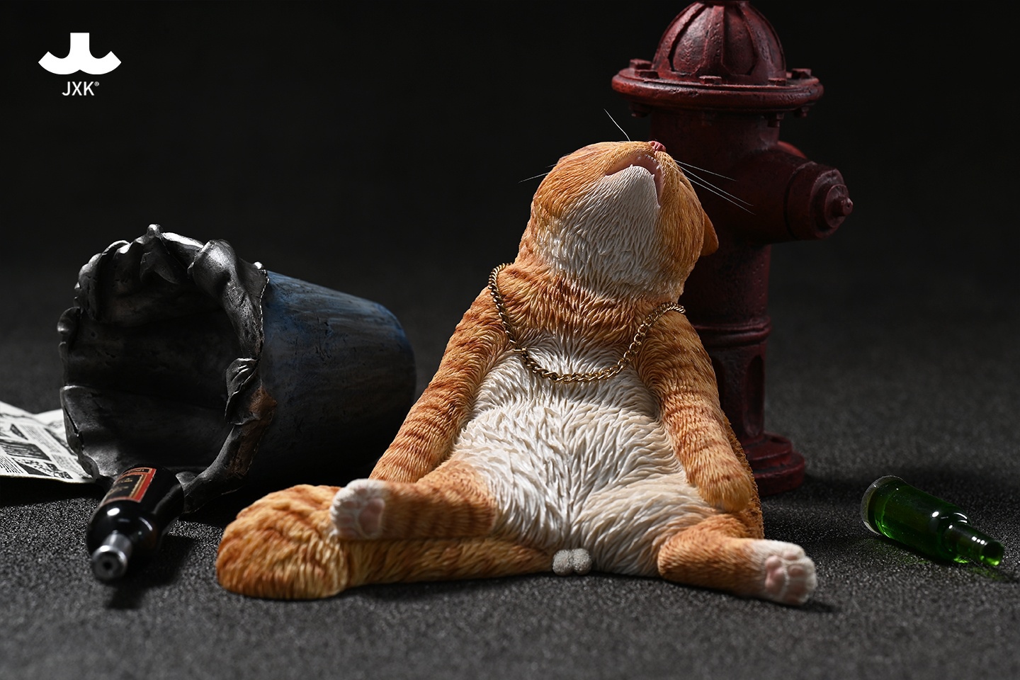 PRE-ORDER JXK Studio Drunken Cat (JXK187A/ JXK187B/ JXK187C/ JXK187D) 1/6 Statue(GK)