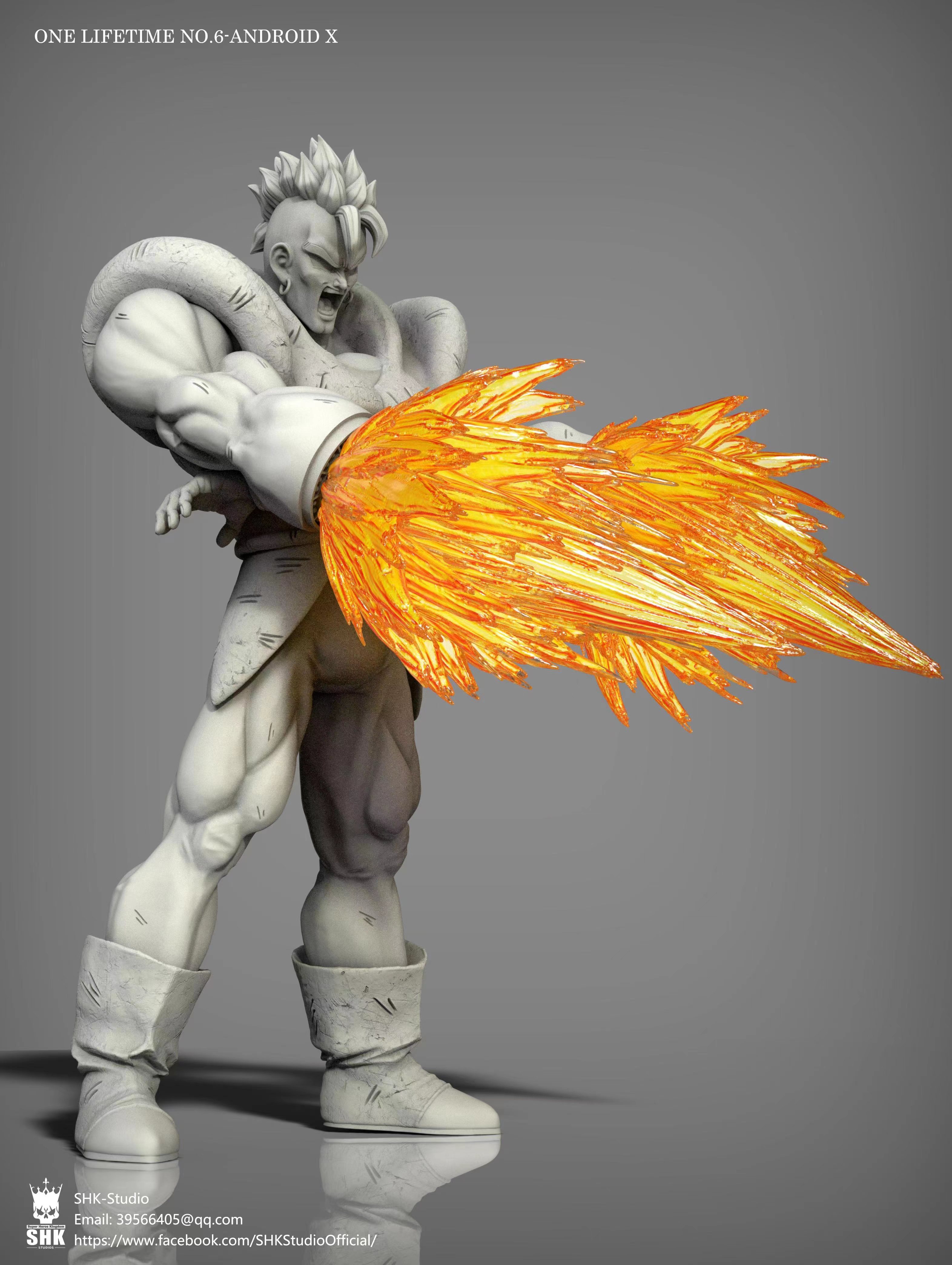PRE-ORDER Super Hero Kingdom Studio - Dragon Ball ONE LIFETIME #6 Android X Statue (GK)