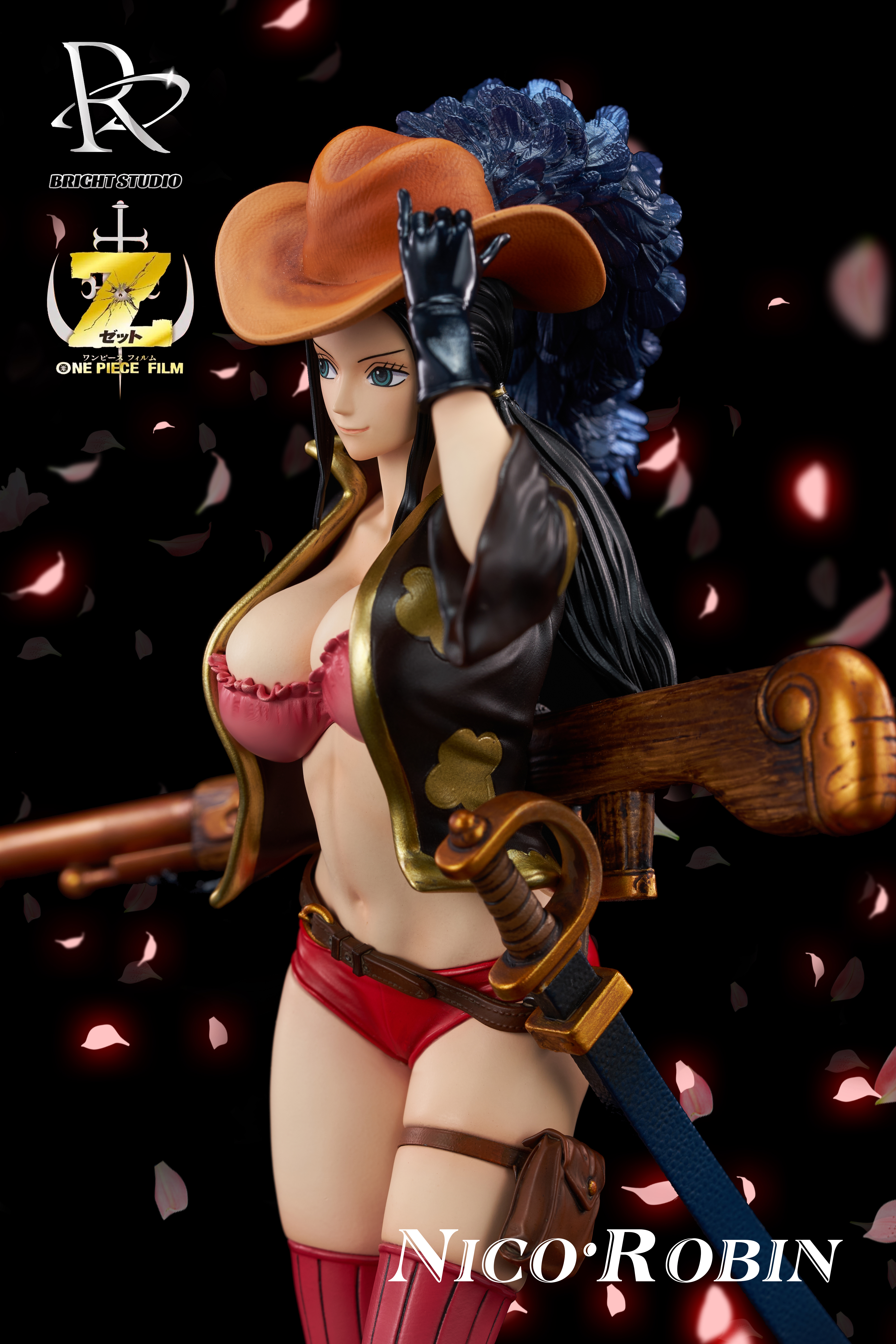 PRE-ORDER BRIGHT Studio - One Piece Red Straw Hats Resonance Nico Robin Statue(GK) (Adult 18+)